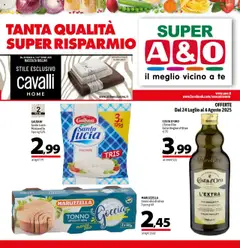 Anteprima A&O Supermercato catalogo valida dal 24/07/2025