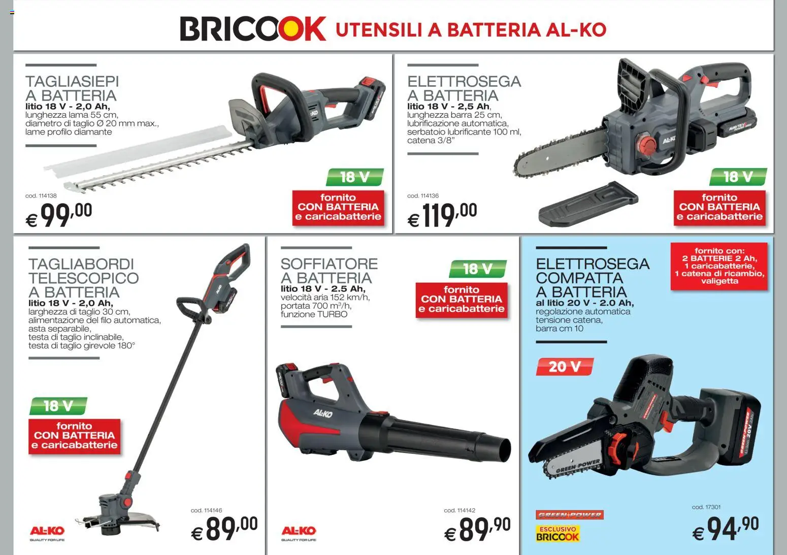 Brico OK volantino Macchine da Giardino - pagina 23 - valido dal 05/03/2026