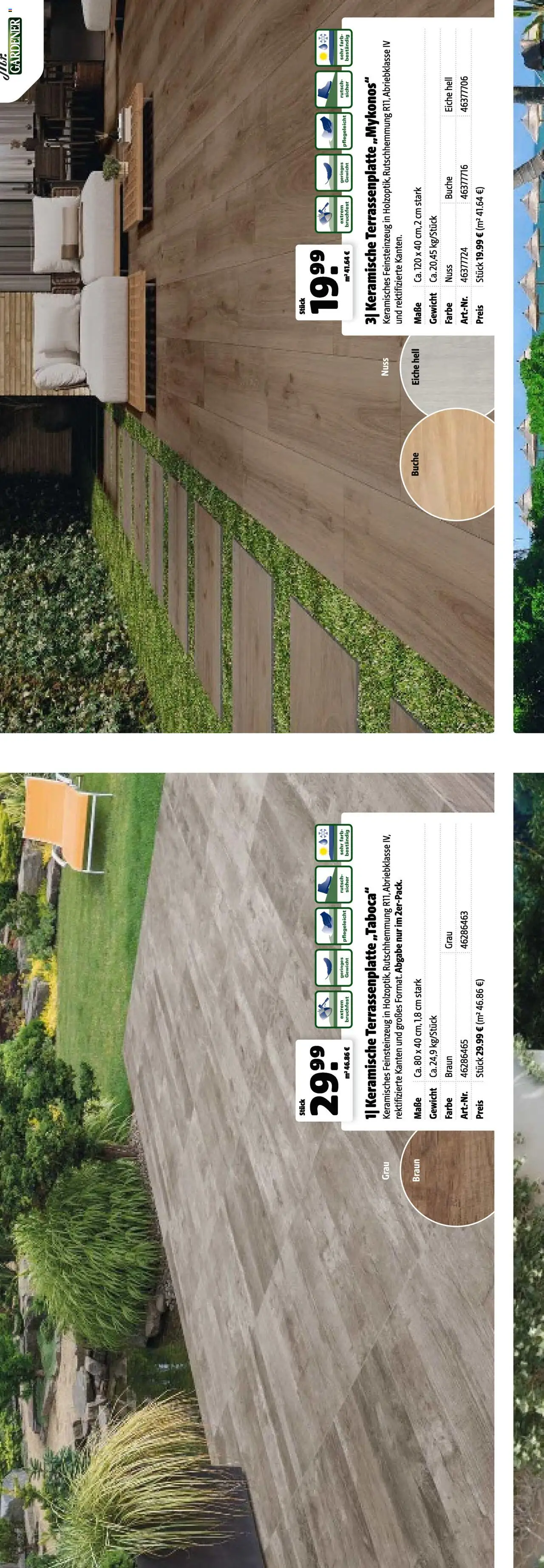 Hagebau Katalog Gartenbaustoffe - Seite 26 - gültig ab 02.03.2025