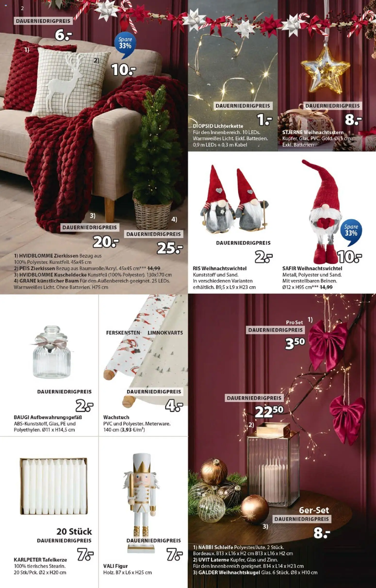 Prospekt JYSK - Seite 2 - gültig ab 22.11.2025