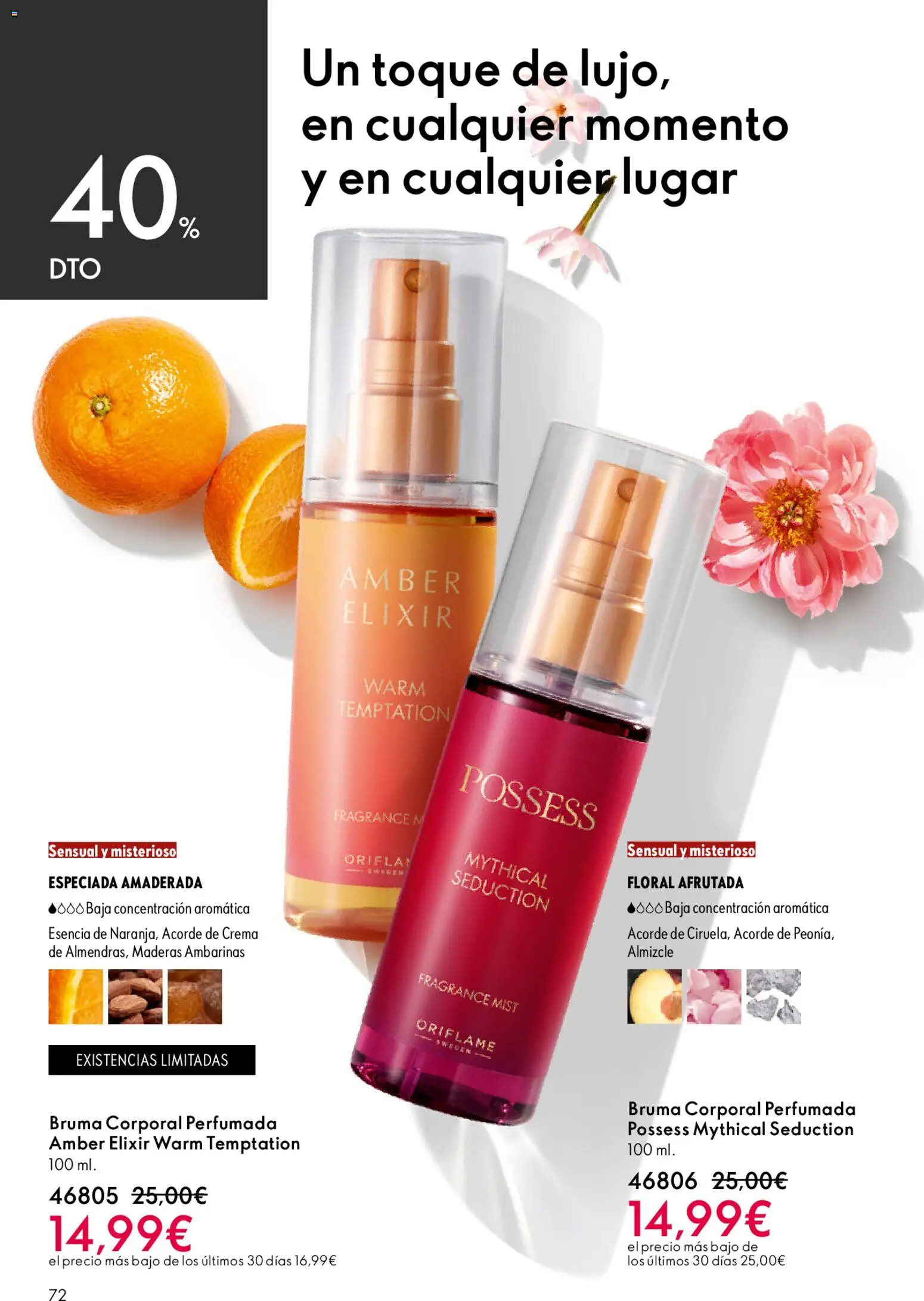 Oriflame - Catálogo Campaña 6 - Página de 72 - Válido desde 22/04/2026
