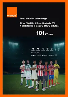 Vista previa del folleto Orange ofertas válido desde 25/10/2025