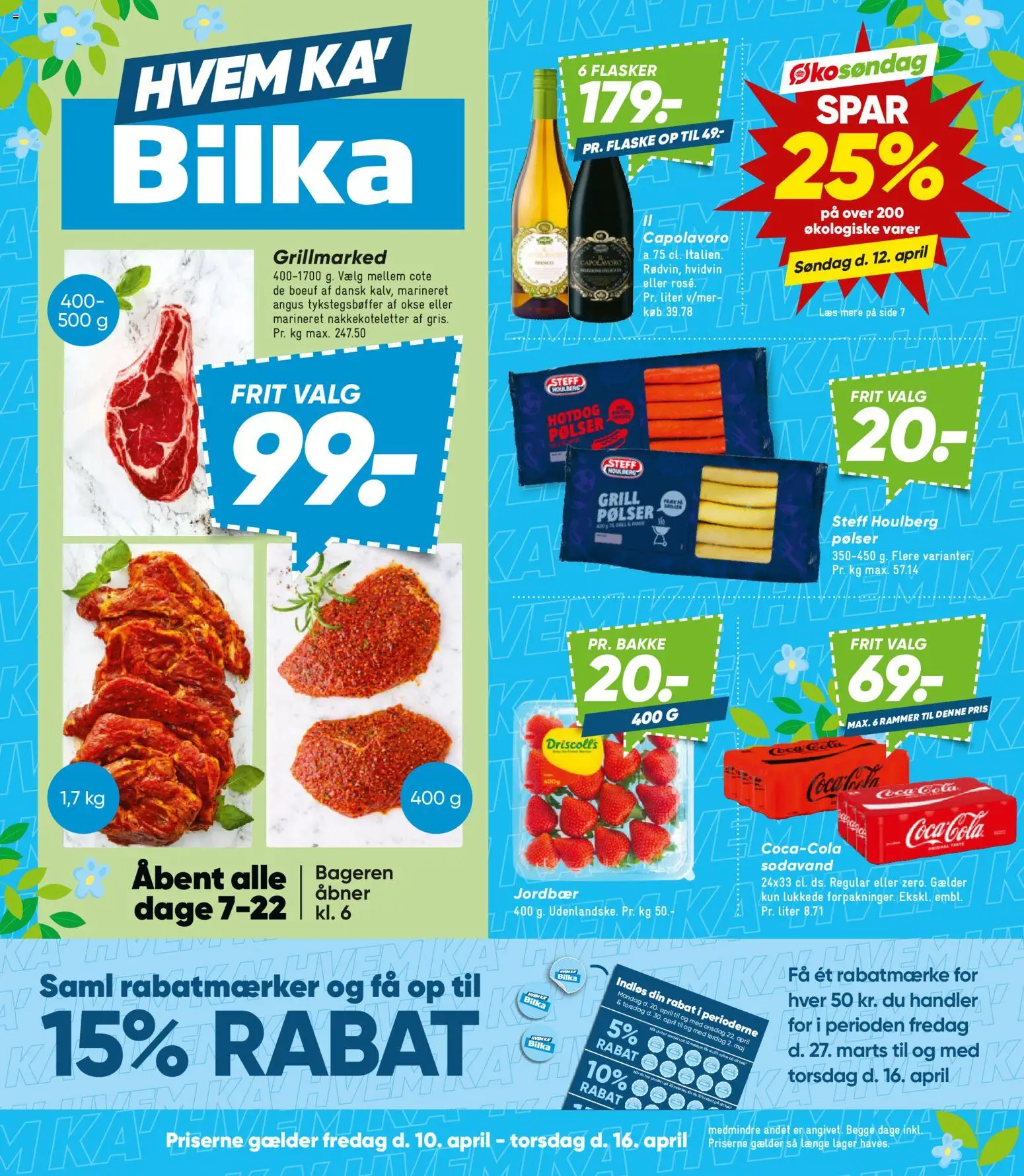 Bilka - Tilbudsavis uge 16 - side 1- gyldig fra 10/04/2026