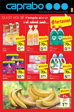 Vista previa del folleto Caprabo - Ofertasses válido desde 02/10/2025