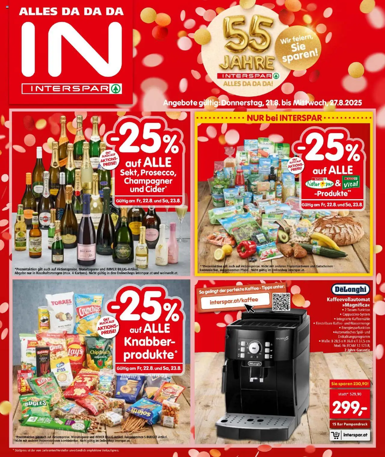 Interspar Flugblatt - Seite 1- gültig ab 21.08.2025