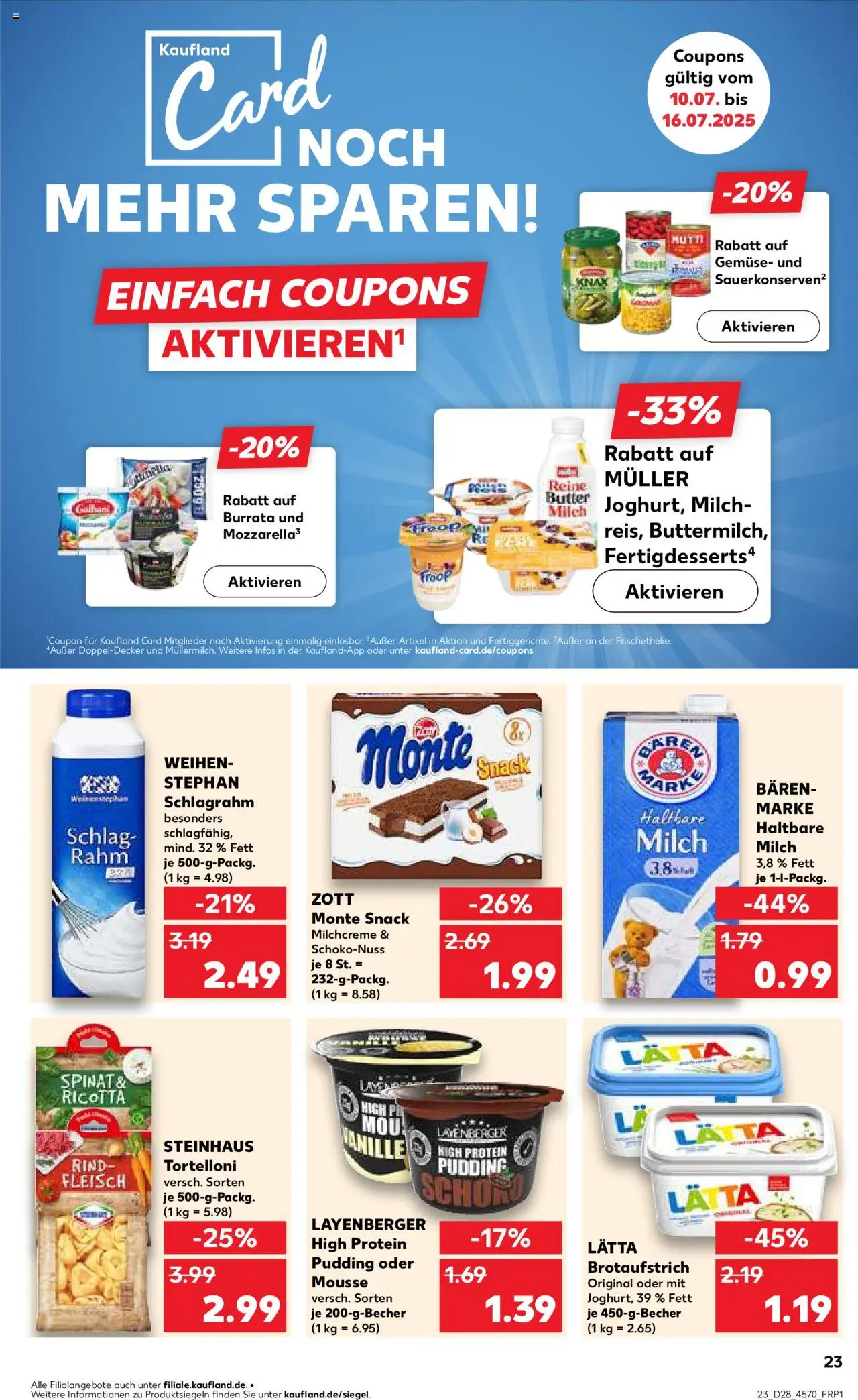 Kaufland DE - DE Folder - pagina 23- geldig vanaf 10-07-2025