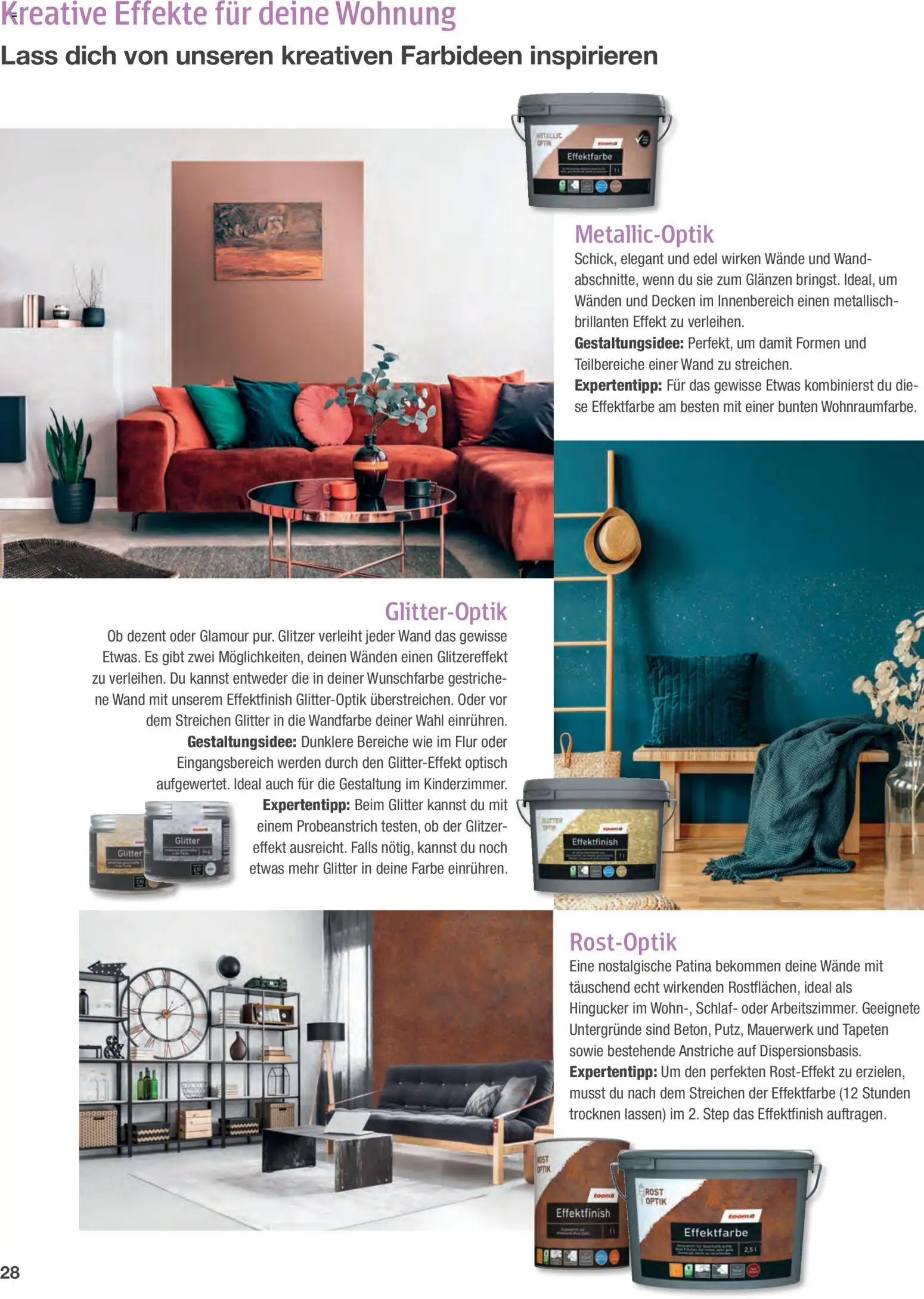 Toom Baumarkt Wände streichen und tapezieren - Seite 28 - gültig ab 01.01.2026