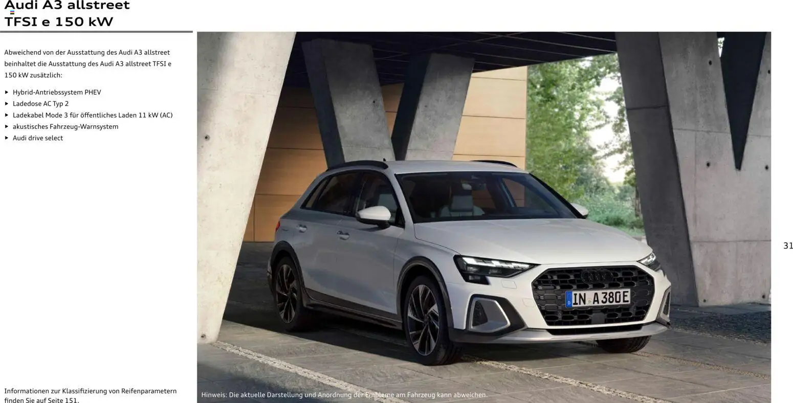 Audi A3 - Seite 31 - gültig ab 28.10.2025