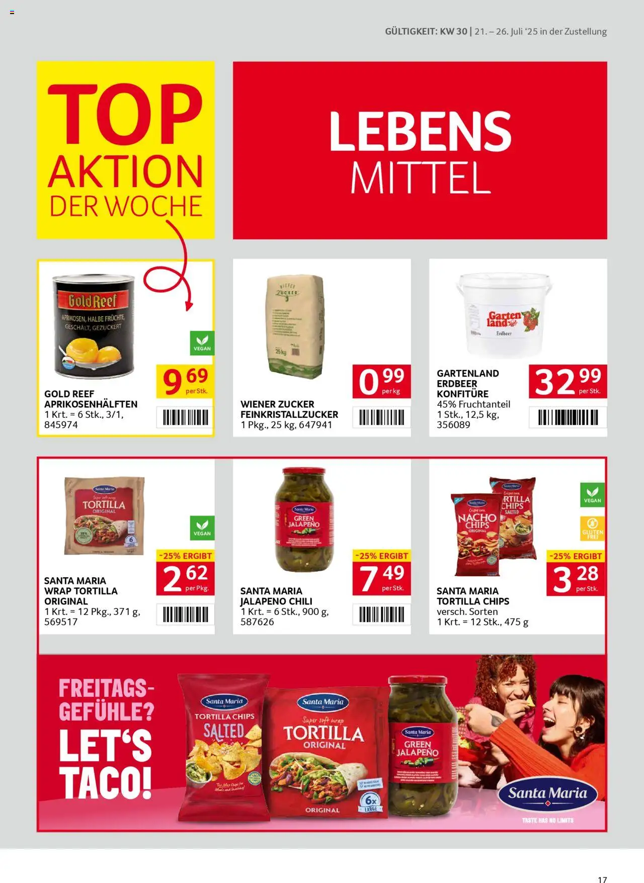 Transgourmet Zustellaktion  - Seite 17- gültig ab 20.07.2025