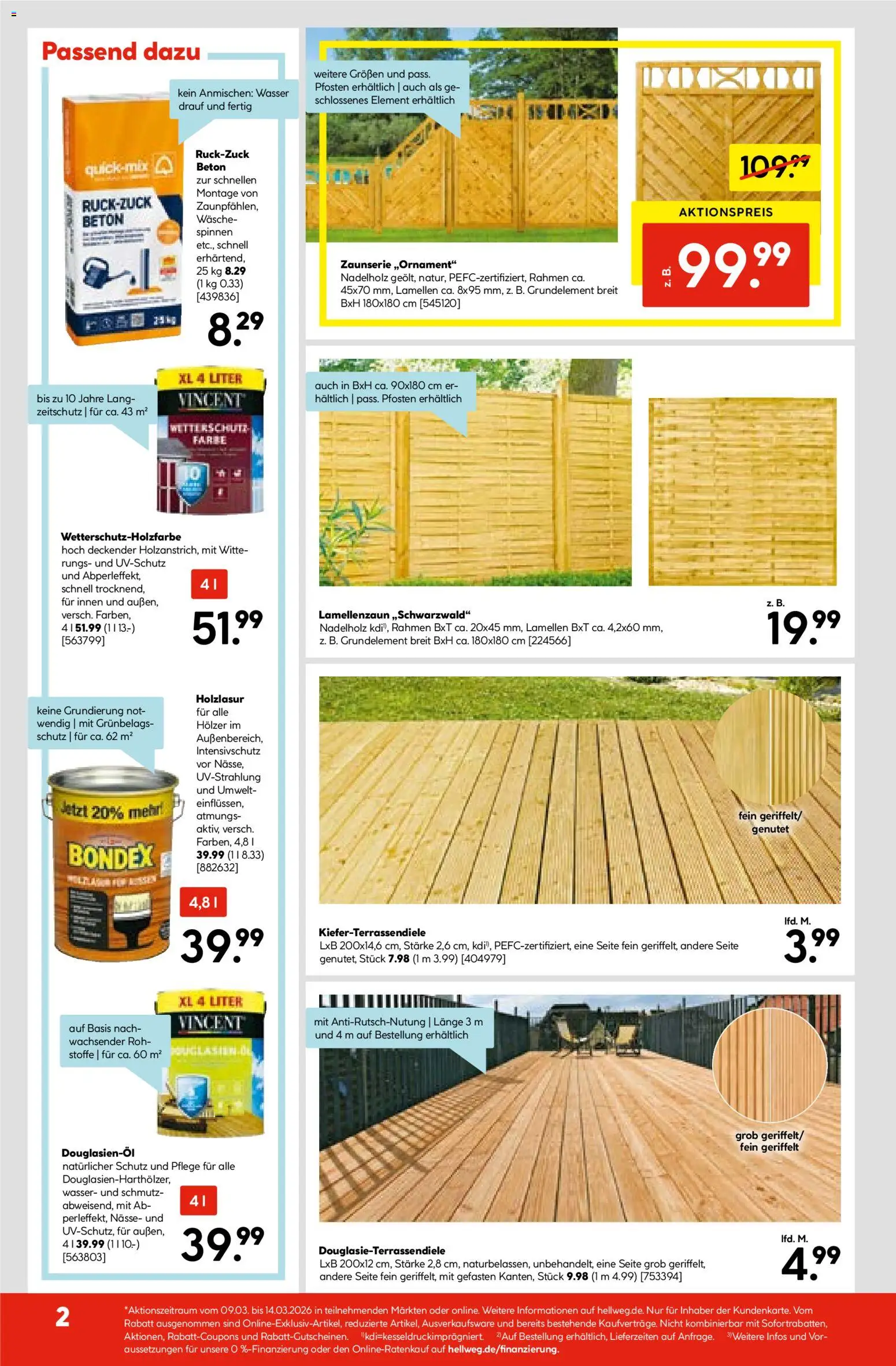 Hellweg Prospekt - Seite 2 - gültig ab 09.03.2026