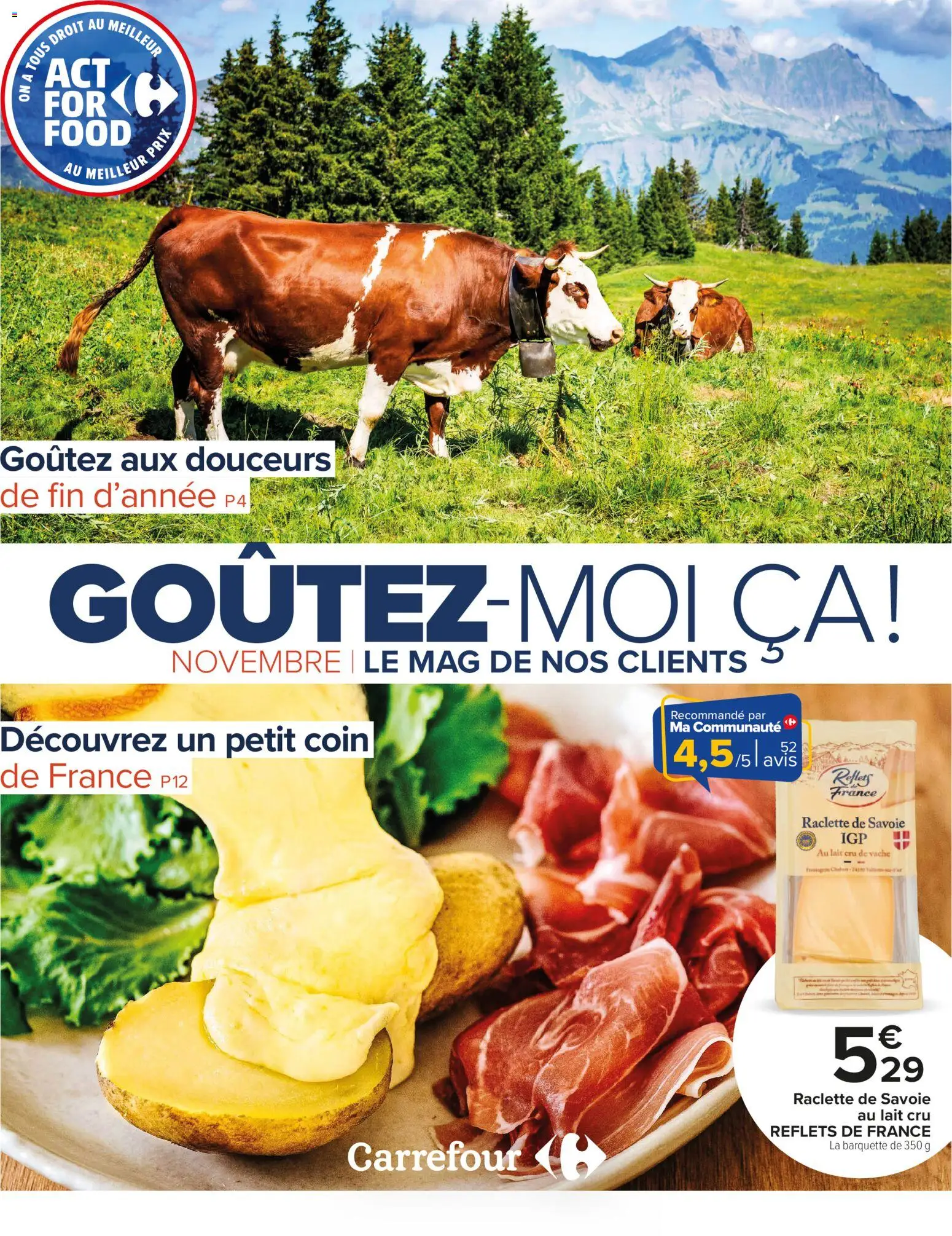 Carrefour catalogue Goûtez-moi ça  - page 1 - valable à partir du 01/11/2025