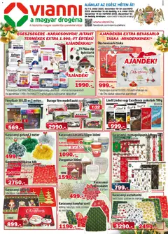 Előnézet Vianni Akciós újság érvényes 2025.12.10.-tól