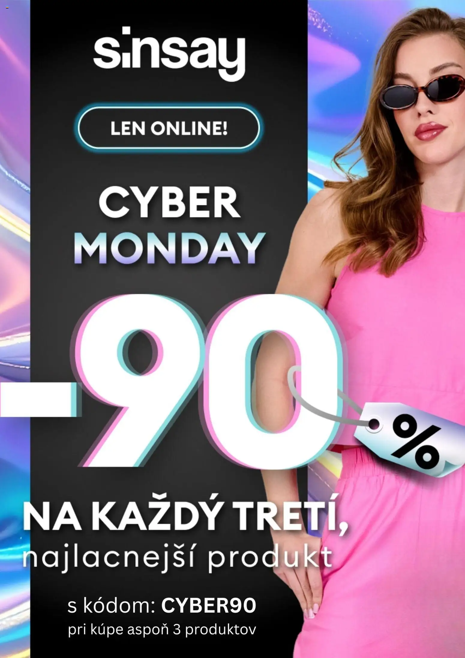 Sinsay - Cyber Monday - strana 1- platný od 01.12.2025