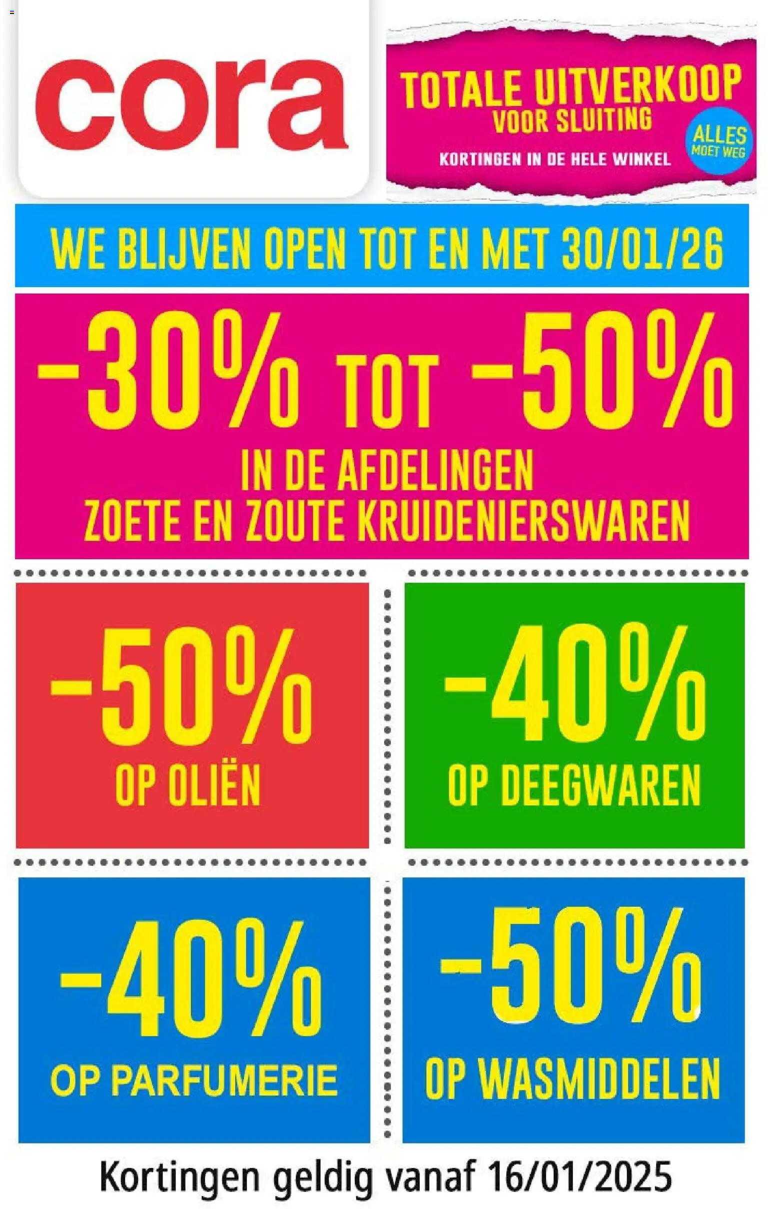 Cora - Folder Anderlecht - pagina 1- geldig vanaf 16/01/2026