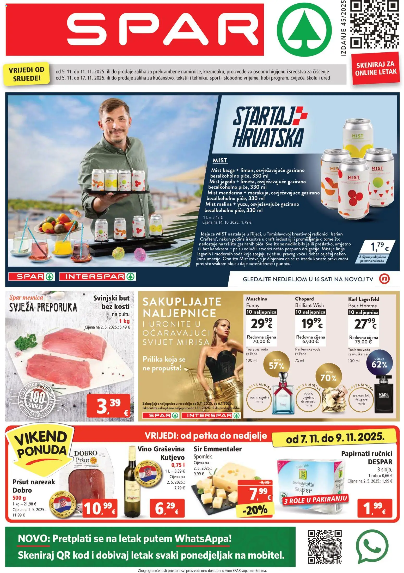 Katalog Spar - stranica 1- važeći od 05.11.2025