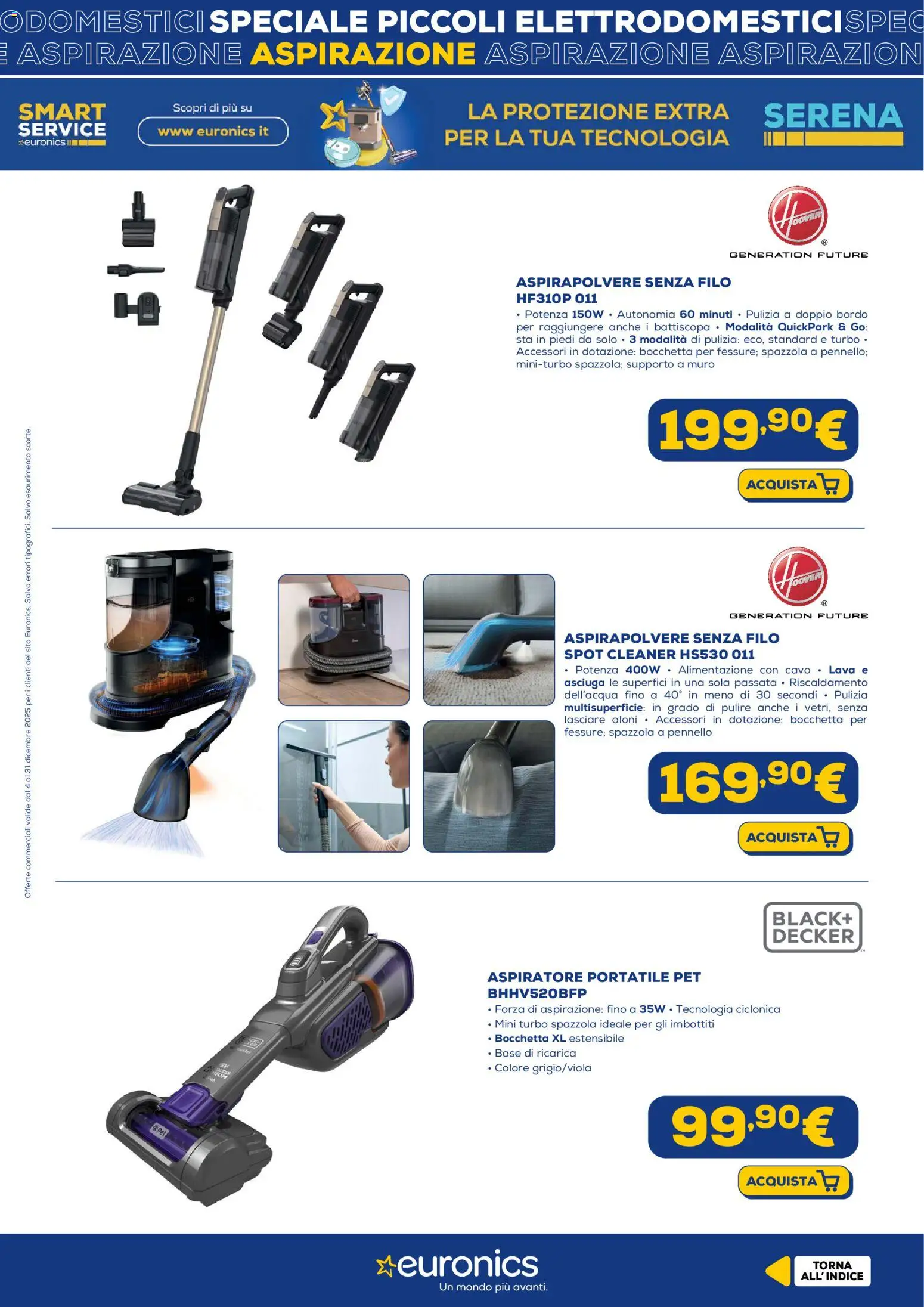Euronics Piccoli Elettrodomestici catalogo - pagina 4 - valido dal 04/12/2025