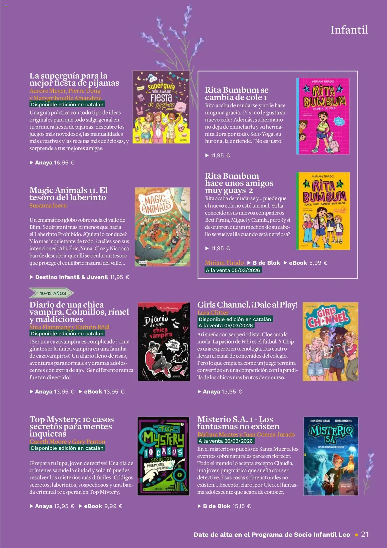 Casa del libro folleto - Página de 21 - Válido desde 02/03/2026