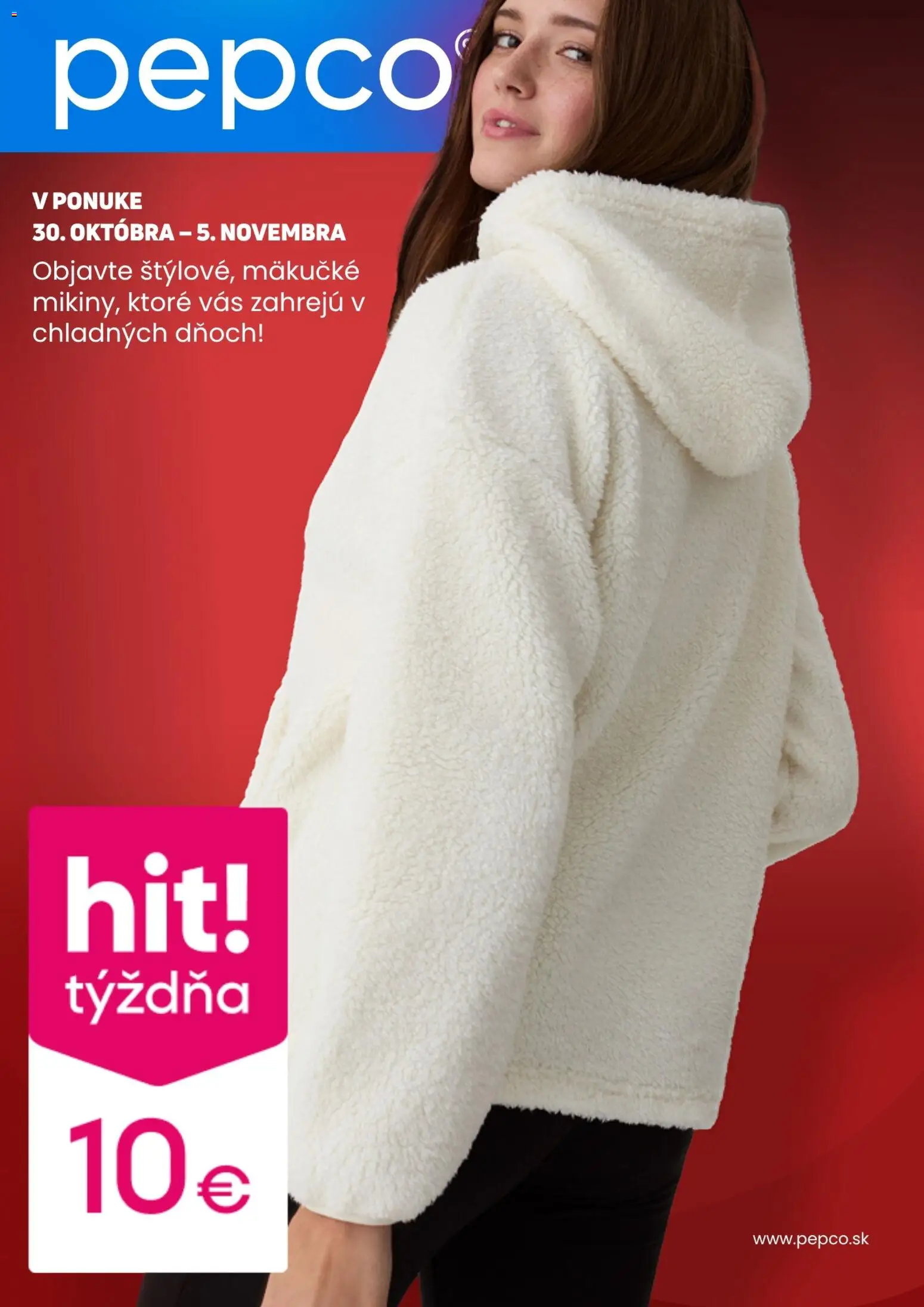 Pepco leták - strana 1- platný od 30.10.2025