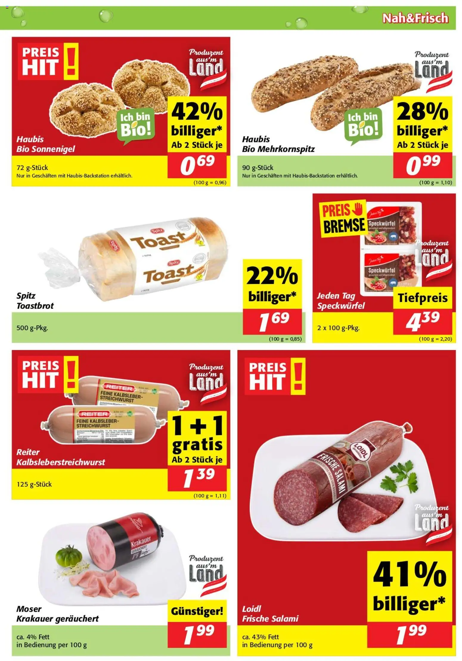 Nah und Frisch Flugblatt - page 3- valid from 08.04.2026