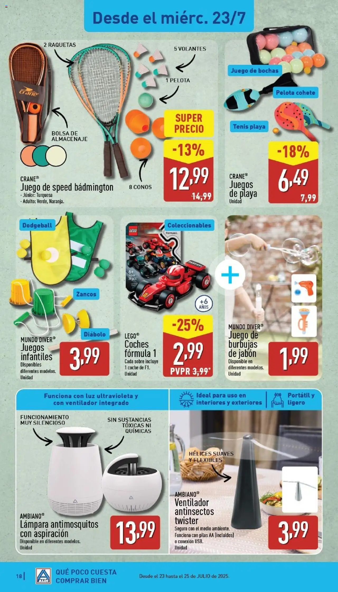Aldi folleto Canarias - Página de 18 - Válido desde 21/07/2025