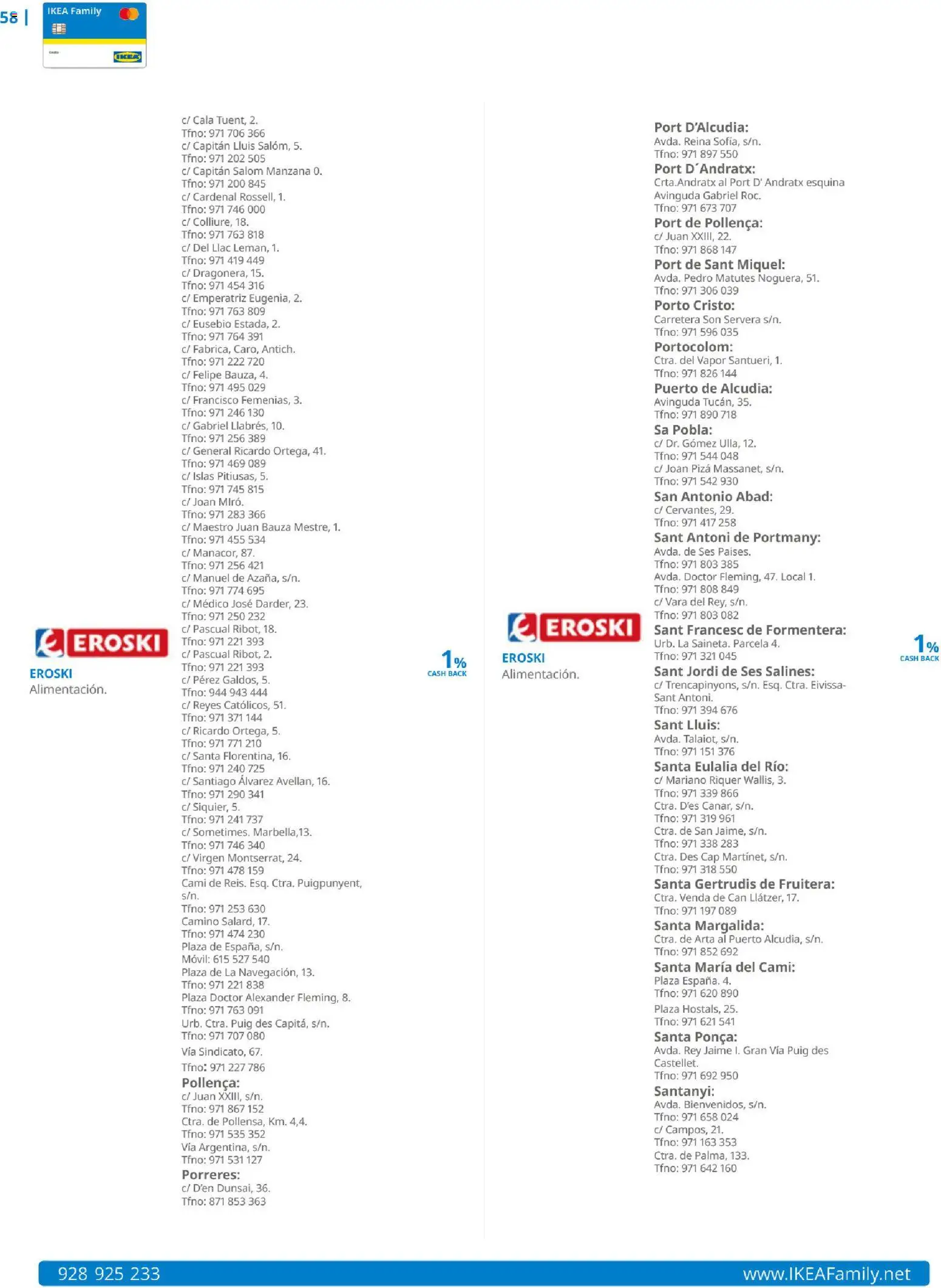 Catálogo IKEA Family Mallorca - Página de 58 - Válido desde 01/01/2026