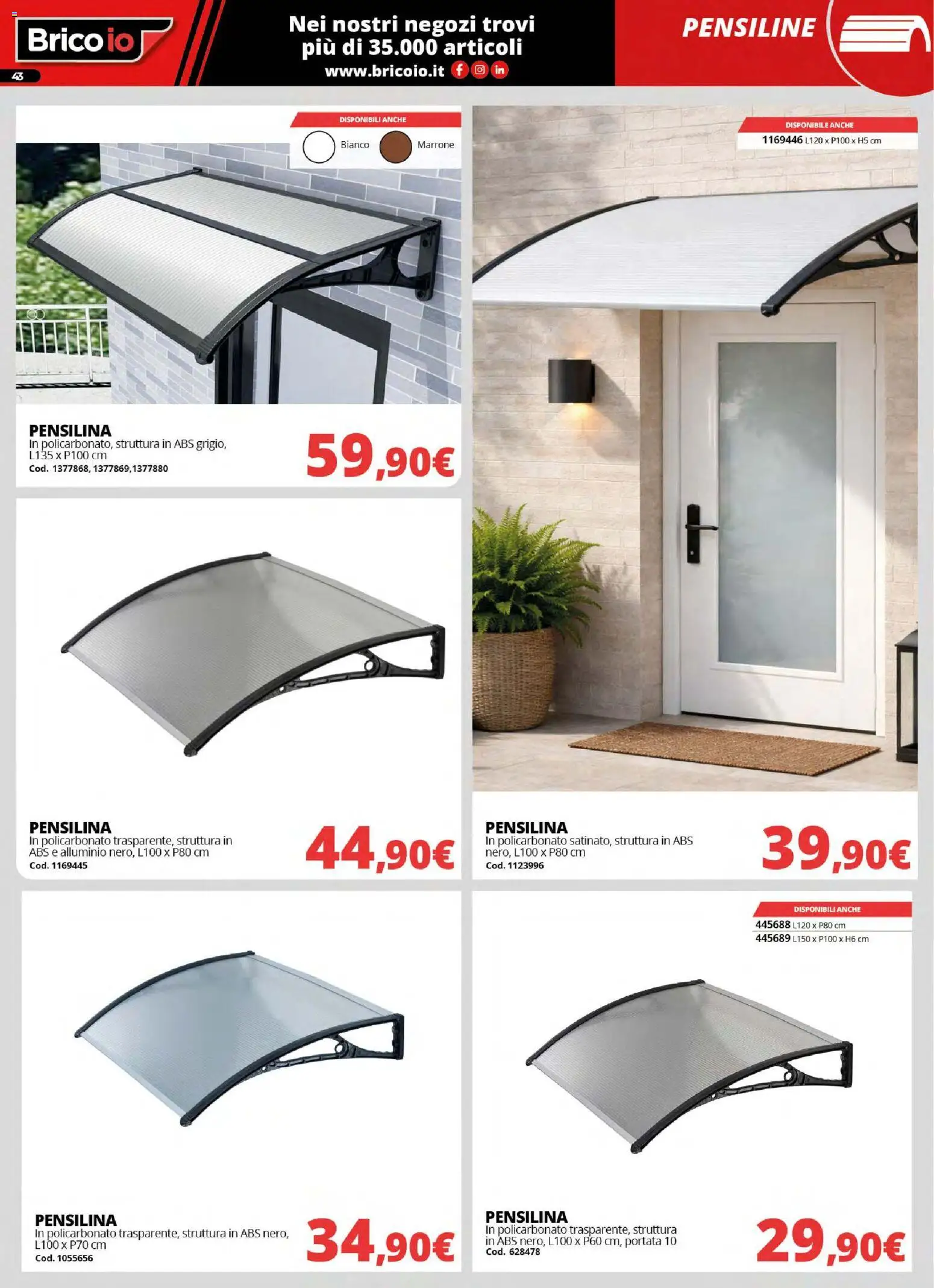 Brico io volantino - pagina 43 - valido dal 30/03/2026