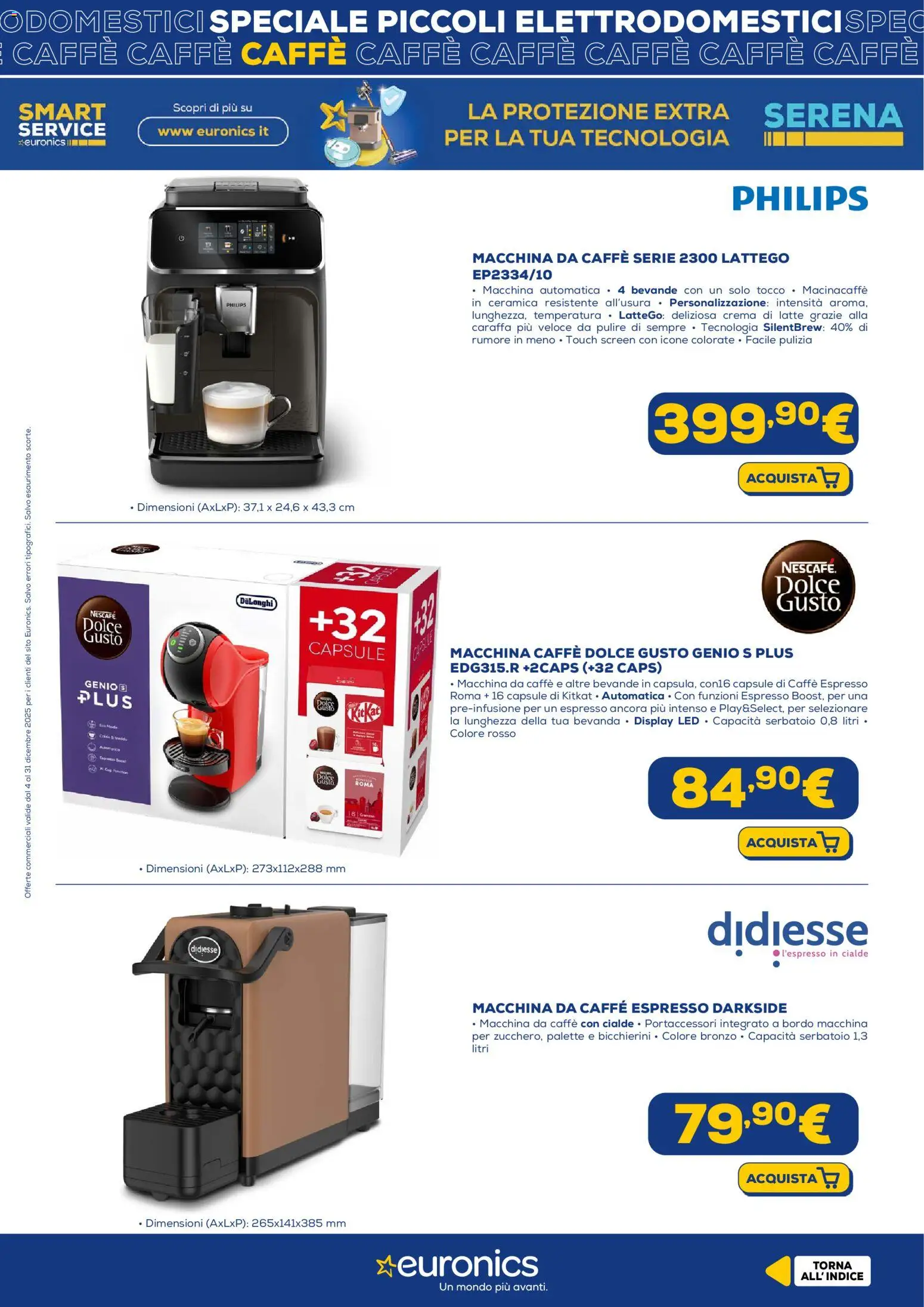 Euronics Piccoli Elettrodomestici catalogo - pagina 20 - valido dal 04/12/2025