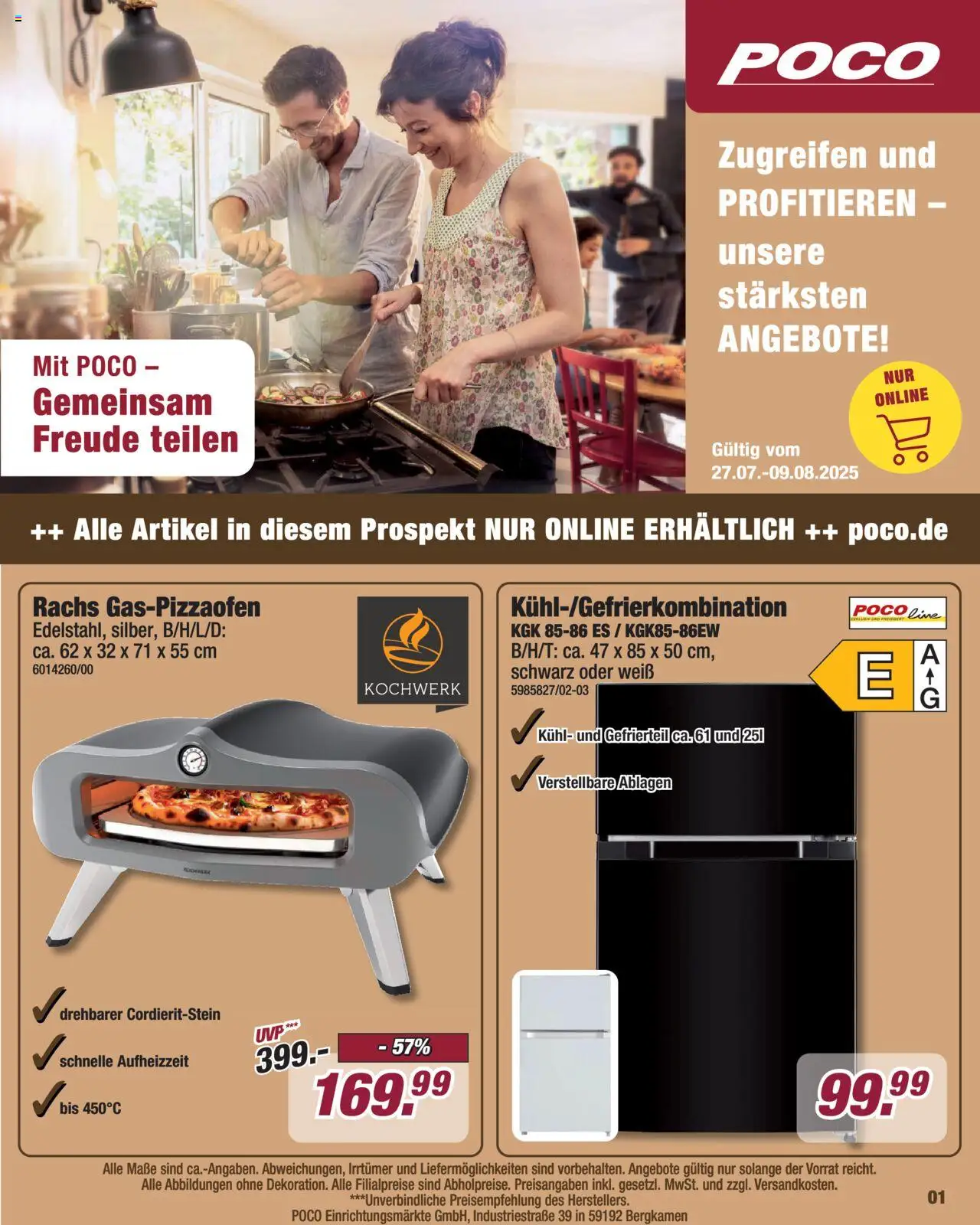 Poco  Onlineprospekt - Seite 1 - gültig ab 27.07.2025