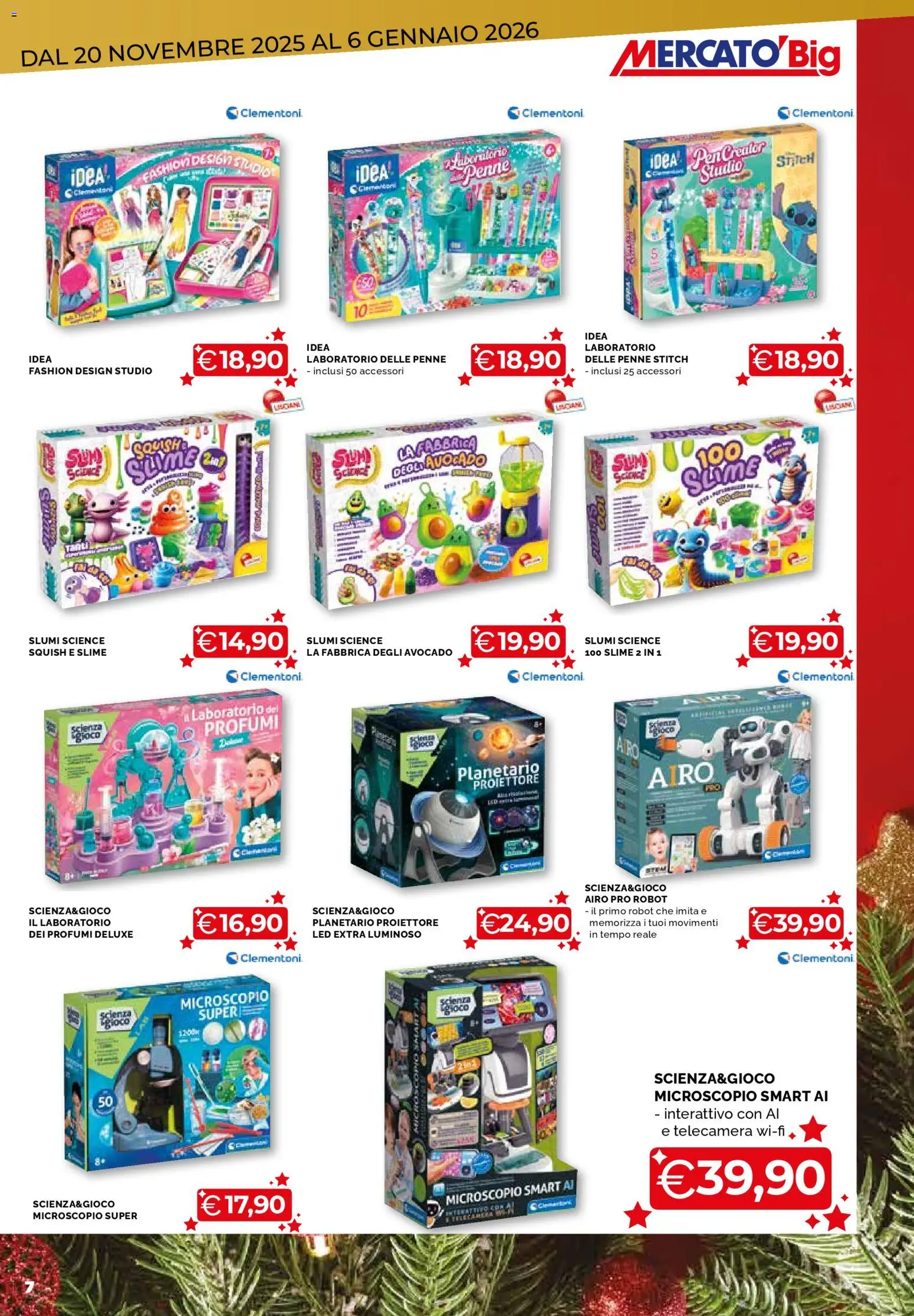 Mercatò Sogni sotto l'albero catalogo - pagina 7 - valido dal 20/11/2025