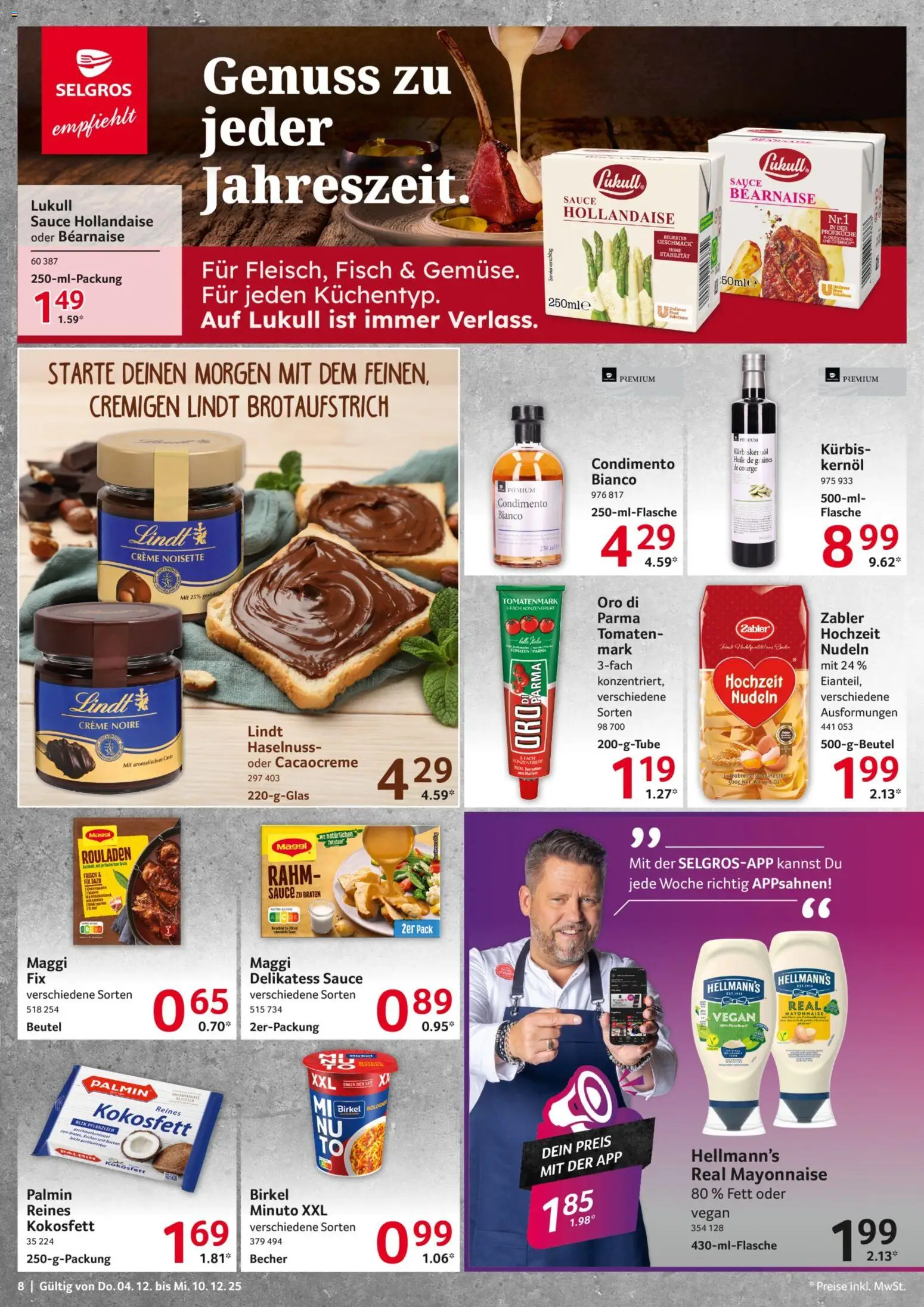 Selgros Prospekt 	 - Seite 8 - gültig ab 04.12.2025