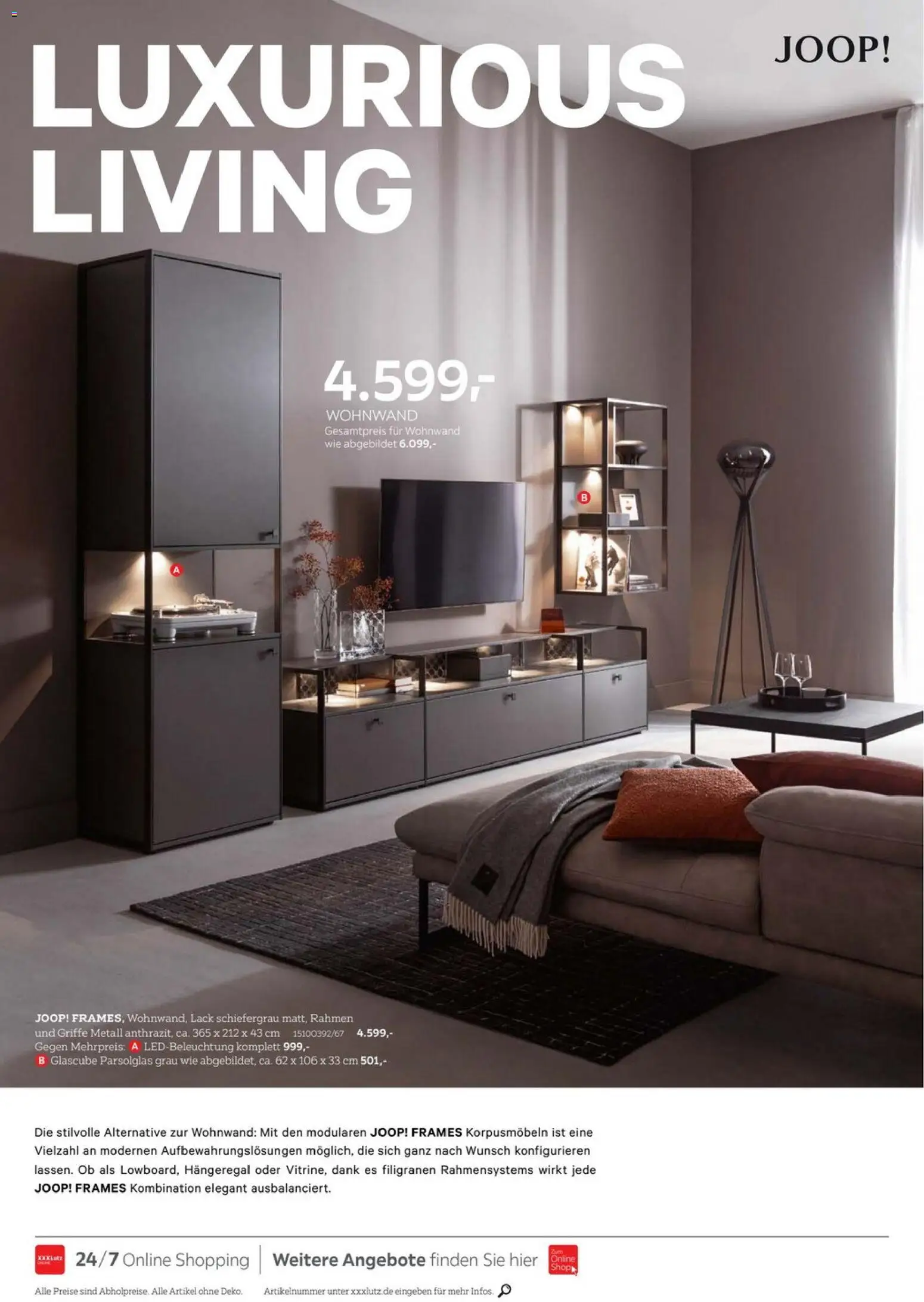 XXXL Lutz Home Collections Joop - Seite 2 - gültig ab 30.11.2025