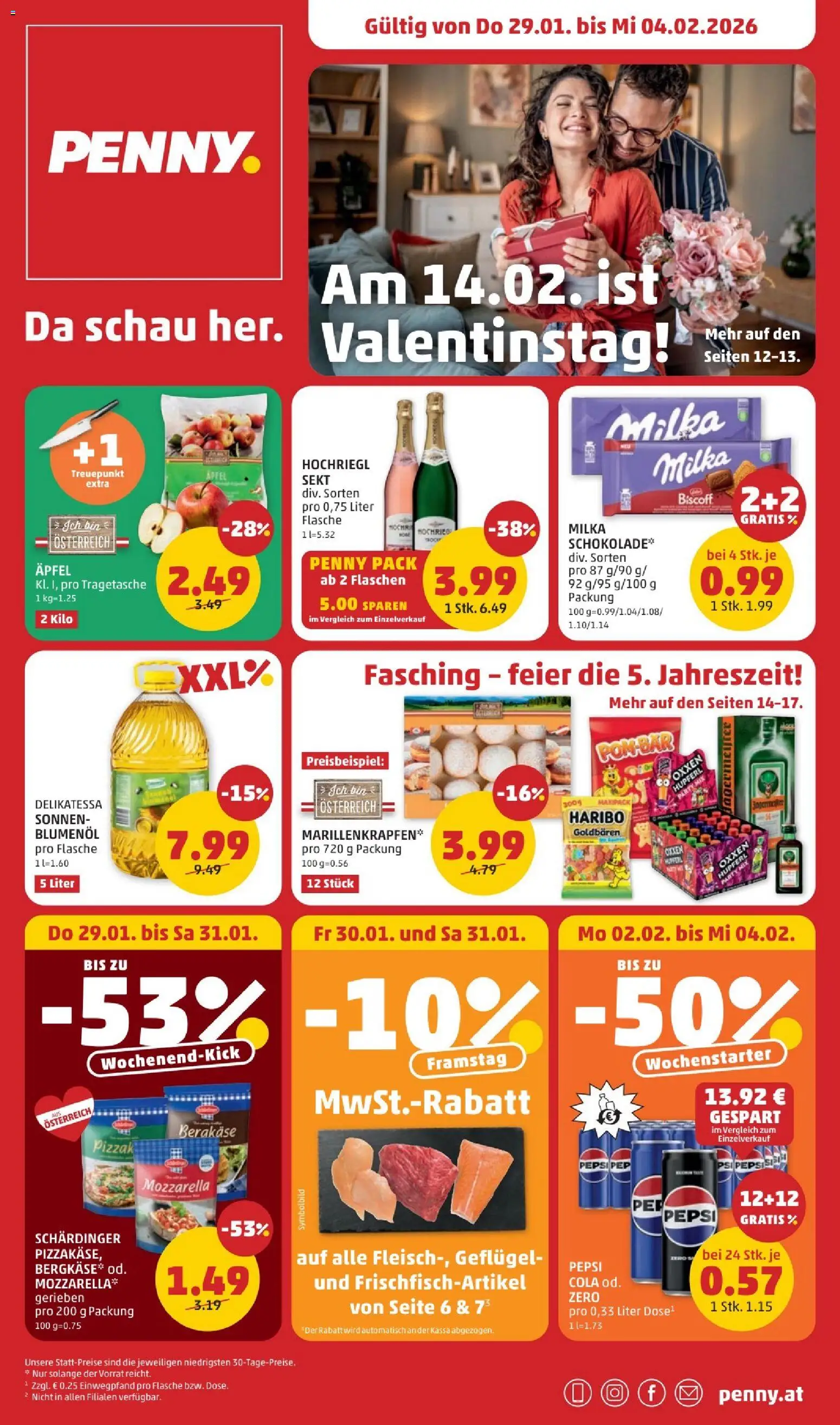 Penny Markt Flugblatt - Seite 1- gültig ab 29.01.2026