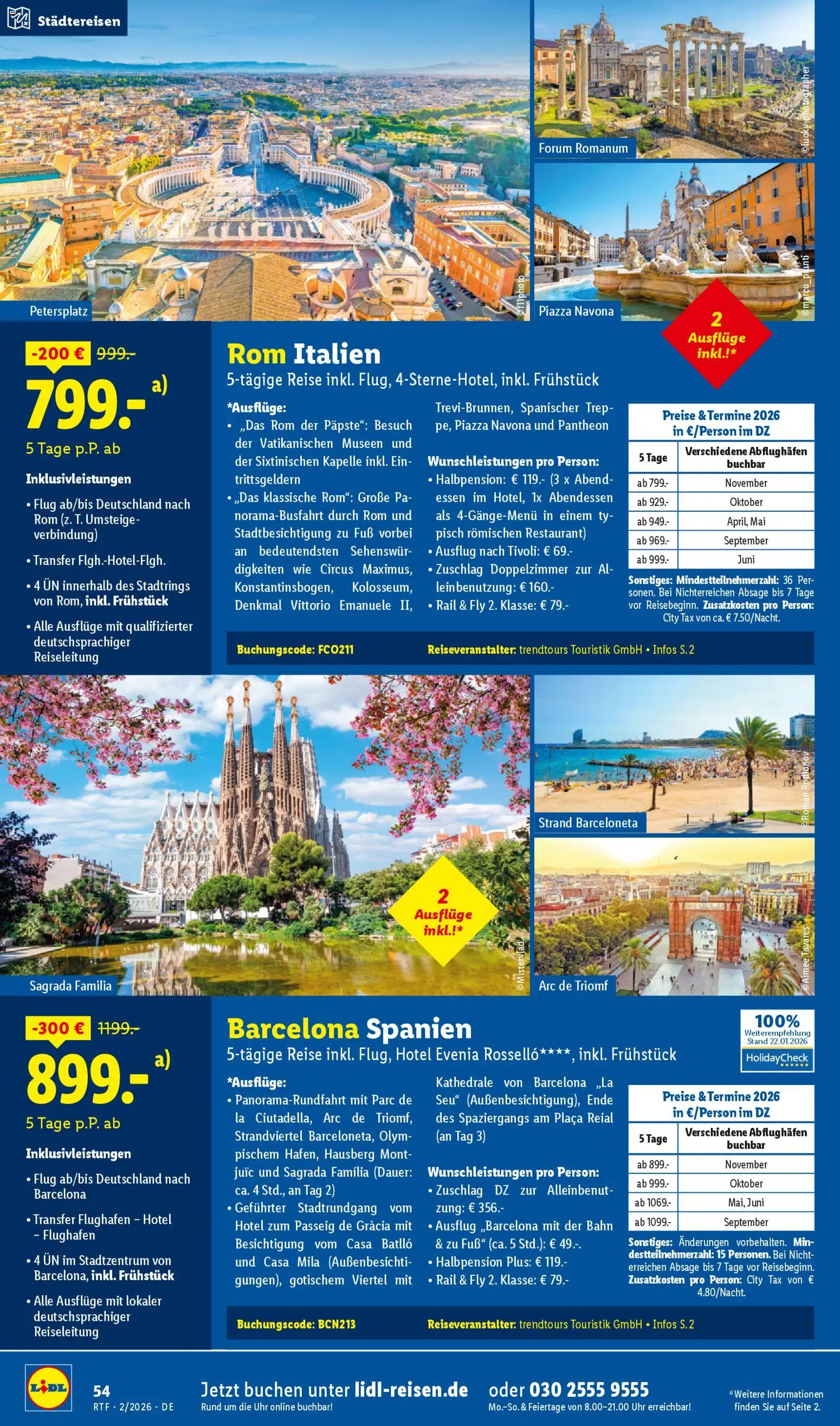 Lidl Reisen Prospekt 	 - Seite 54 - gültig ab 14.02.2026