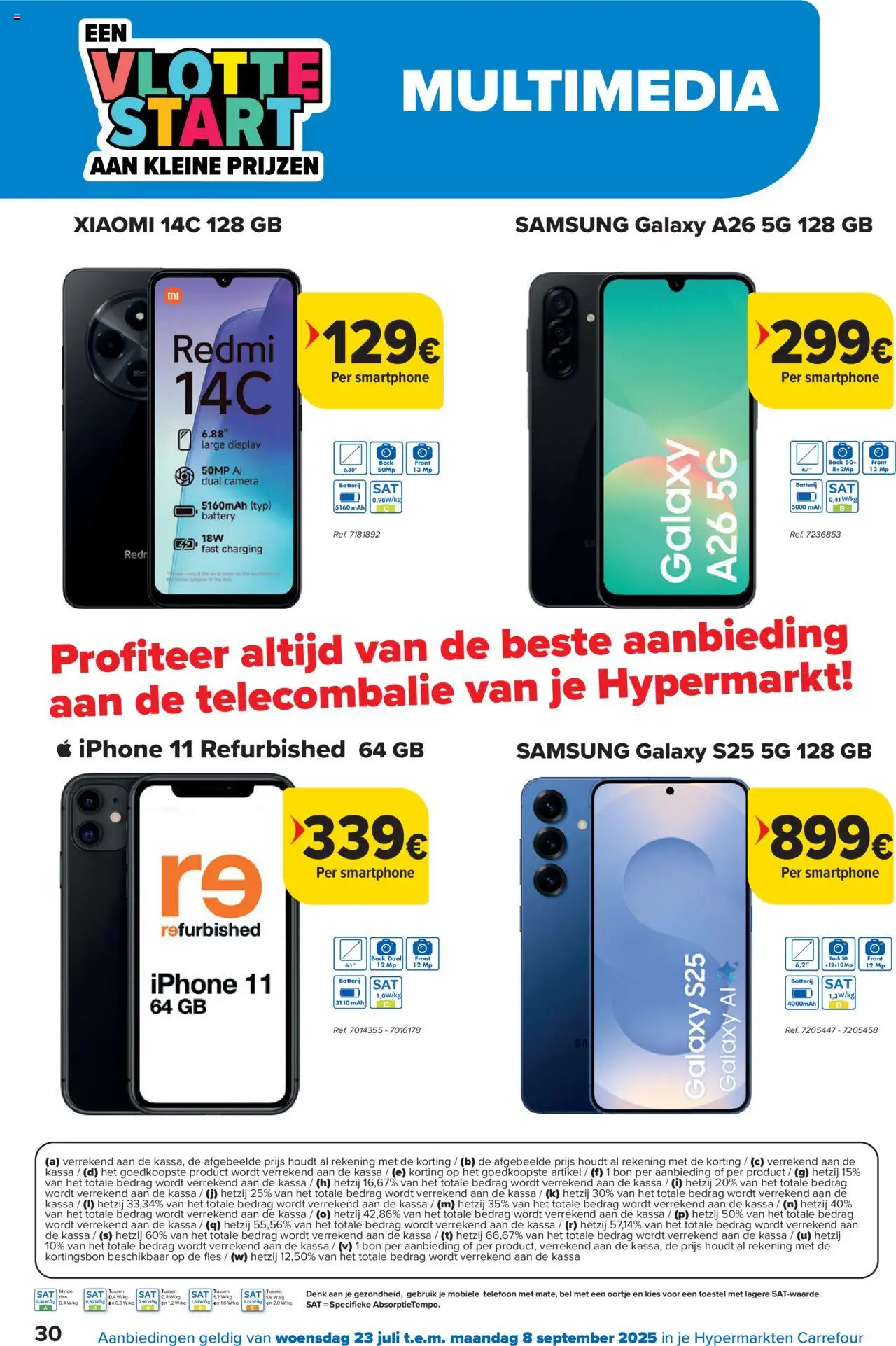 Carrefour - Hypermarkten Back to School - pagina 30- geldig vanaf 23/07/2025