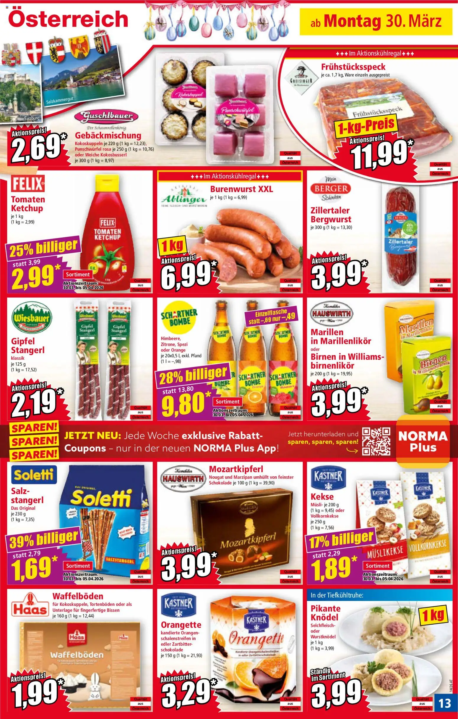 Norma Flugblatt - page 13- valid from 30.03.2026