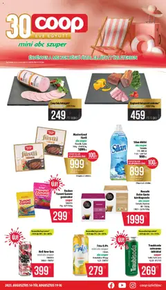 Előnézet COOP - Mini & Abc & Szuper / Mecsek érvényes 2025.08.14.-tól