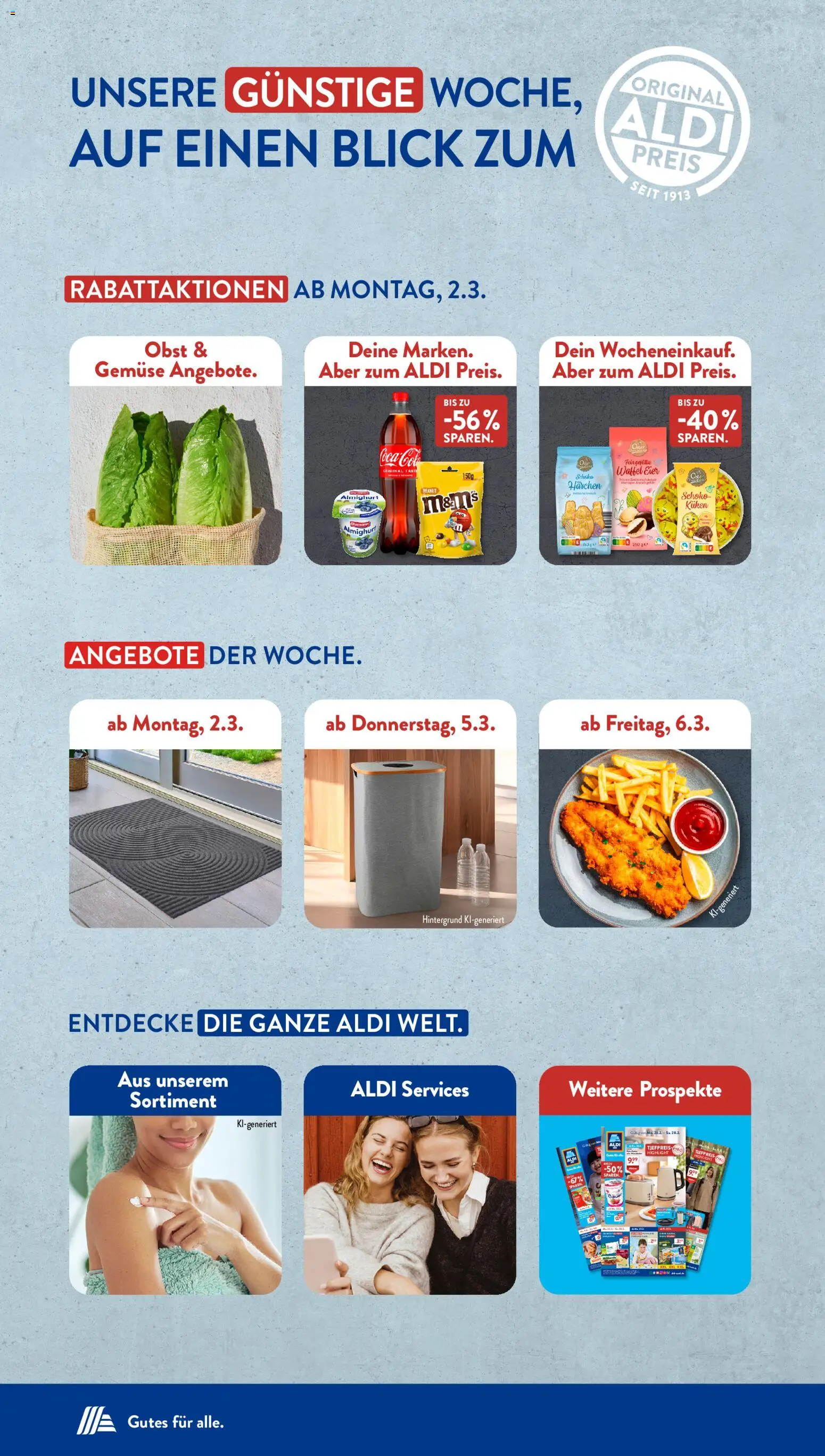Aldi Süd Prospekt 	 - Seite 2 - gültig ab 02.03.2026