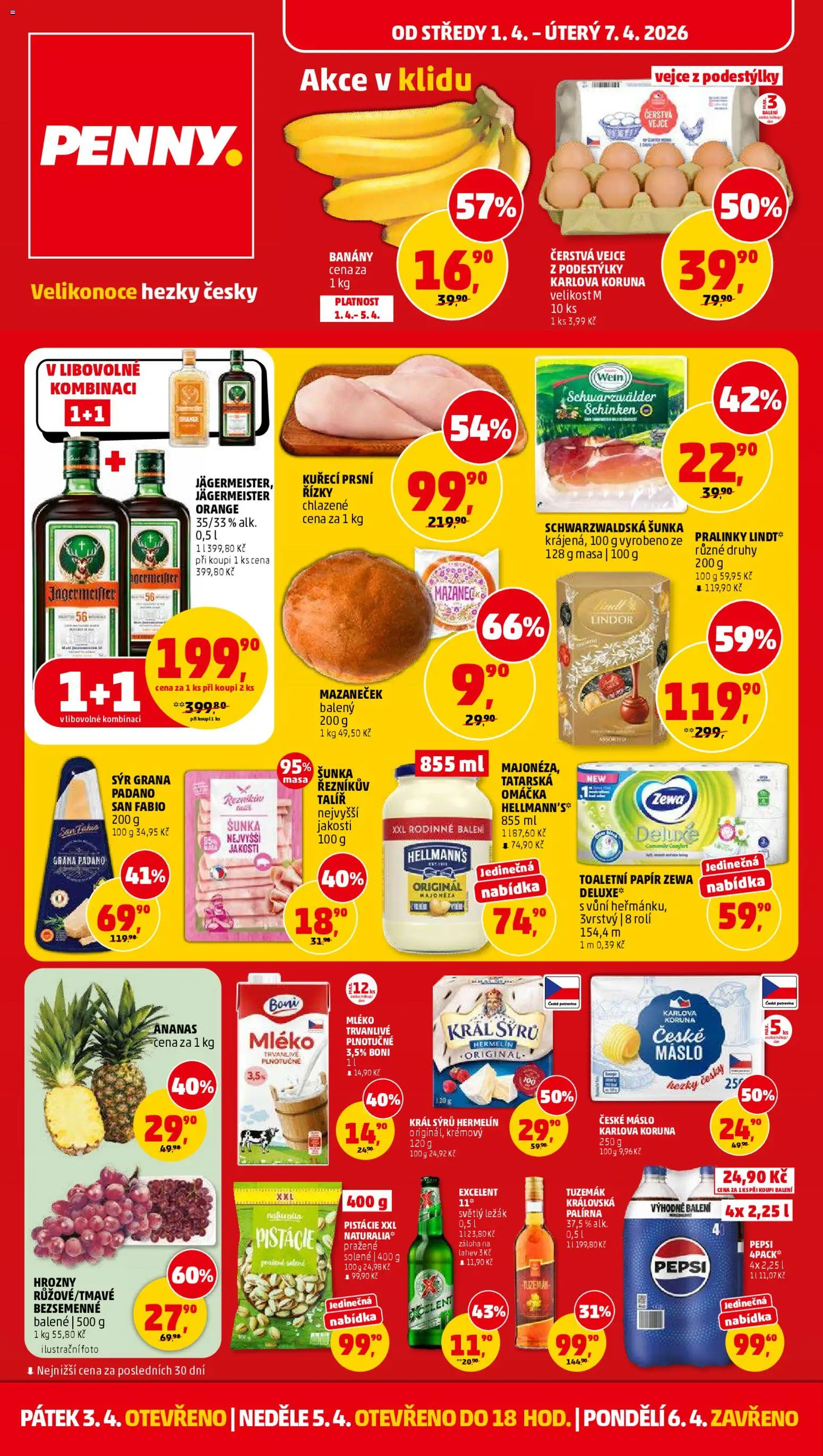 Penny Market leták - strana 1- platný od 01.04.2026