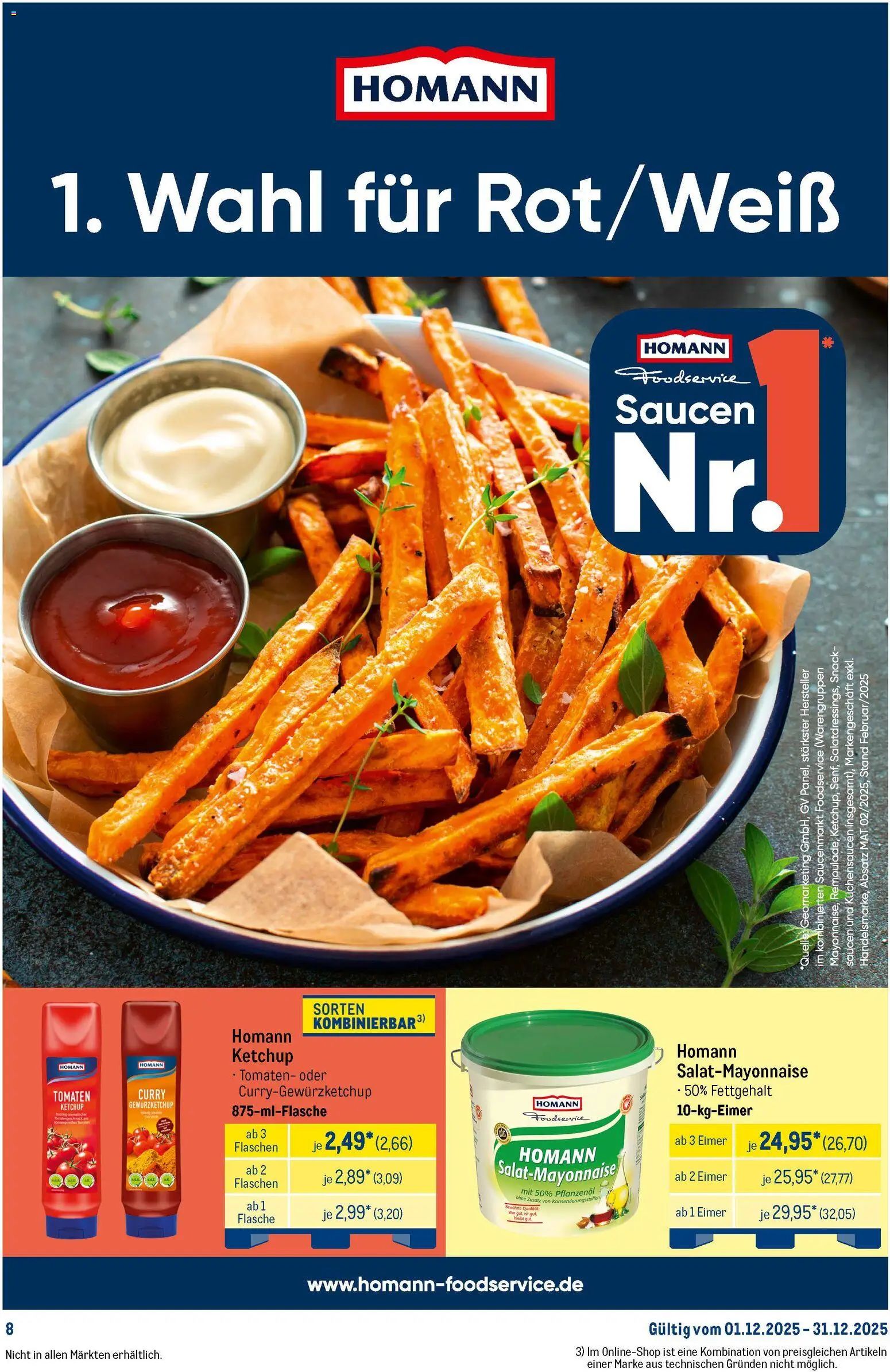 Metro Monats-Menü - Seite 8 - gültig ab 01.12.2025