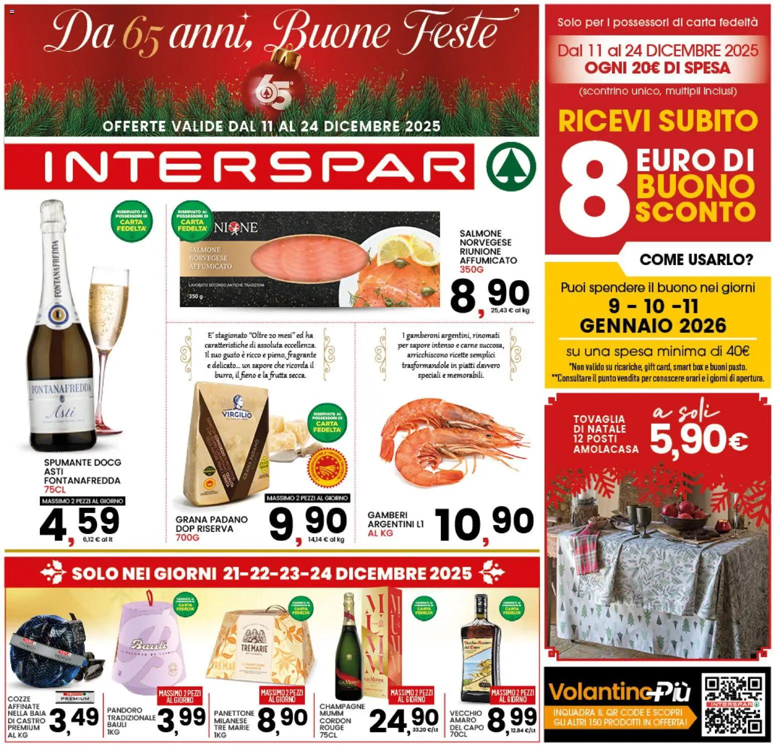 Volantino Interspar	 - pagina 1 - valido dal 11/12/2025