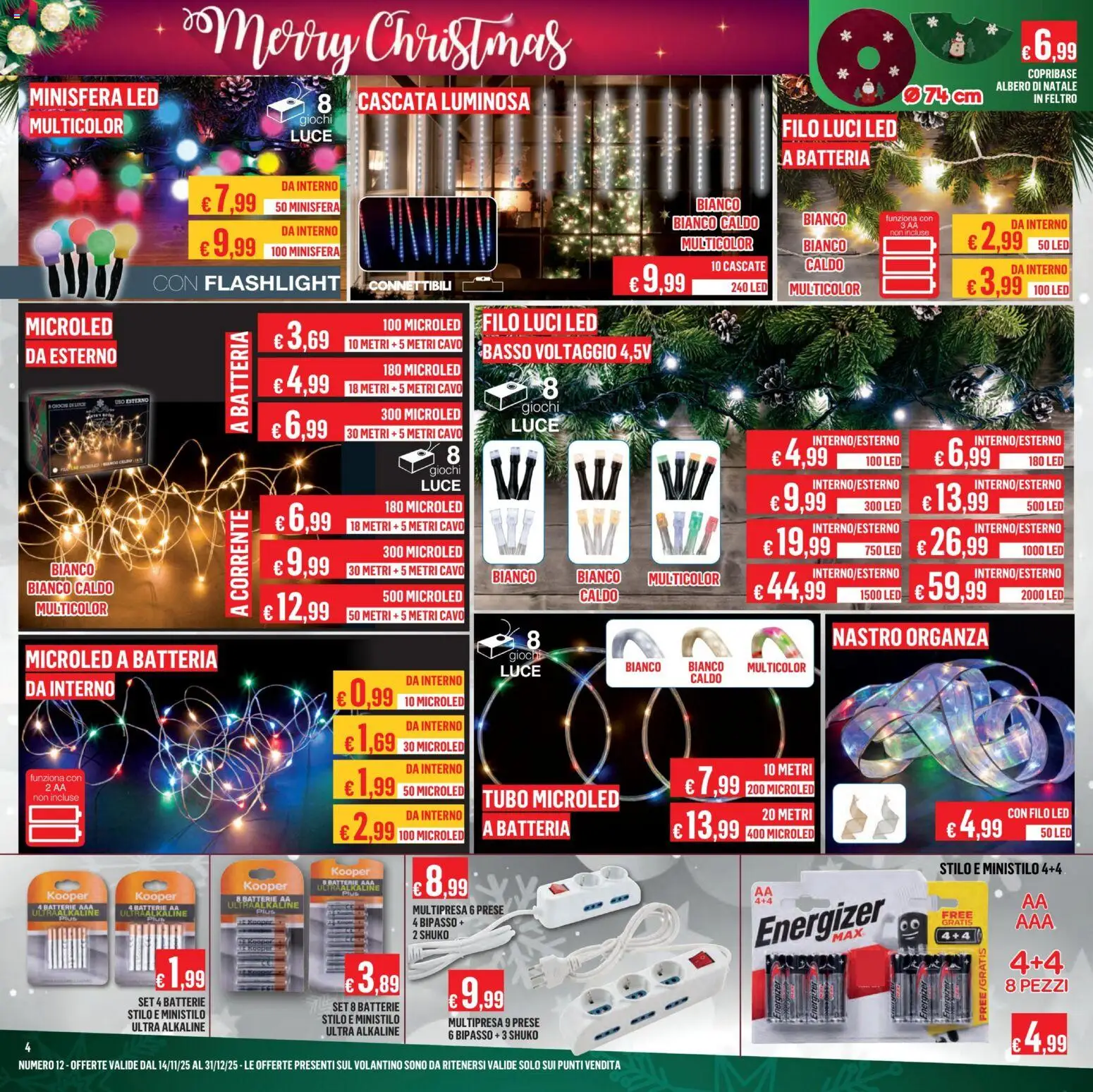 Volantino Satur	 - pagina 4 - valido dal 14/11/2025