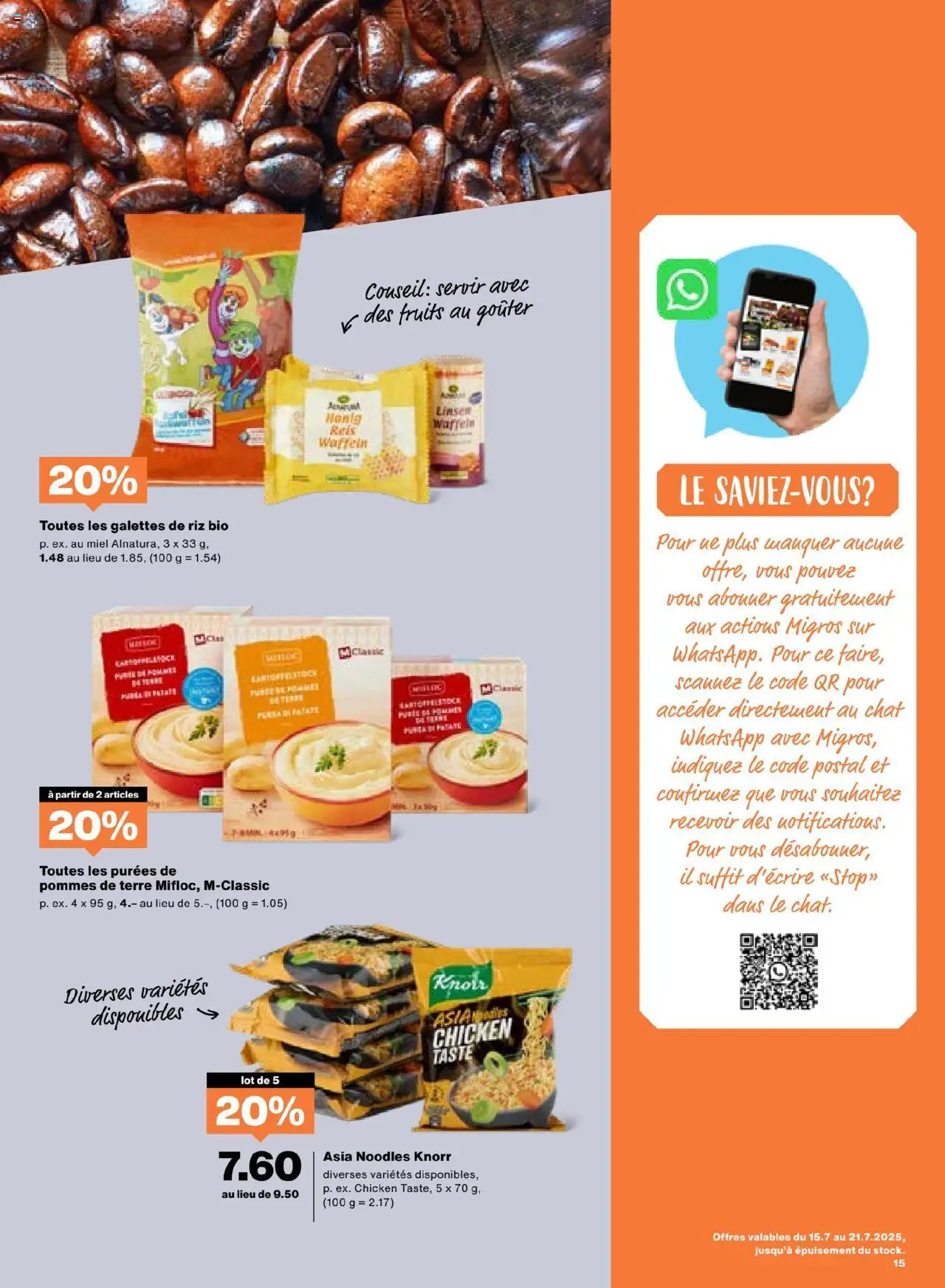 Migros Aktionen FR - Seite 15- gültig ab 15.07.2025