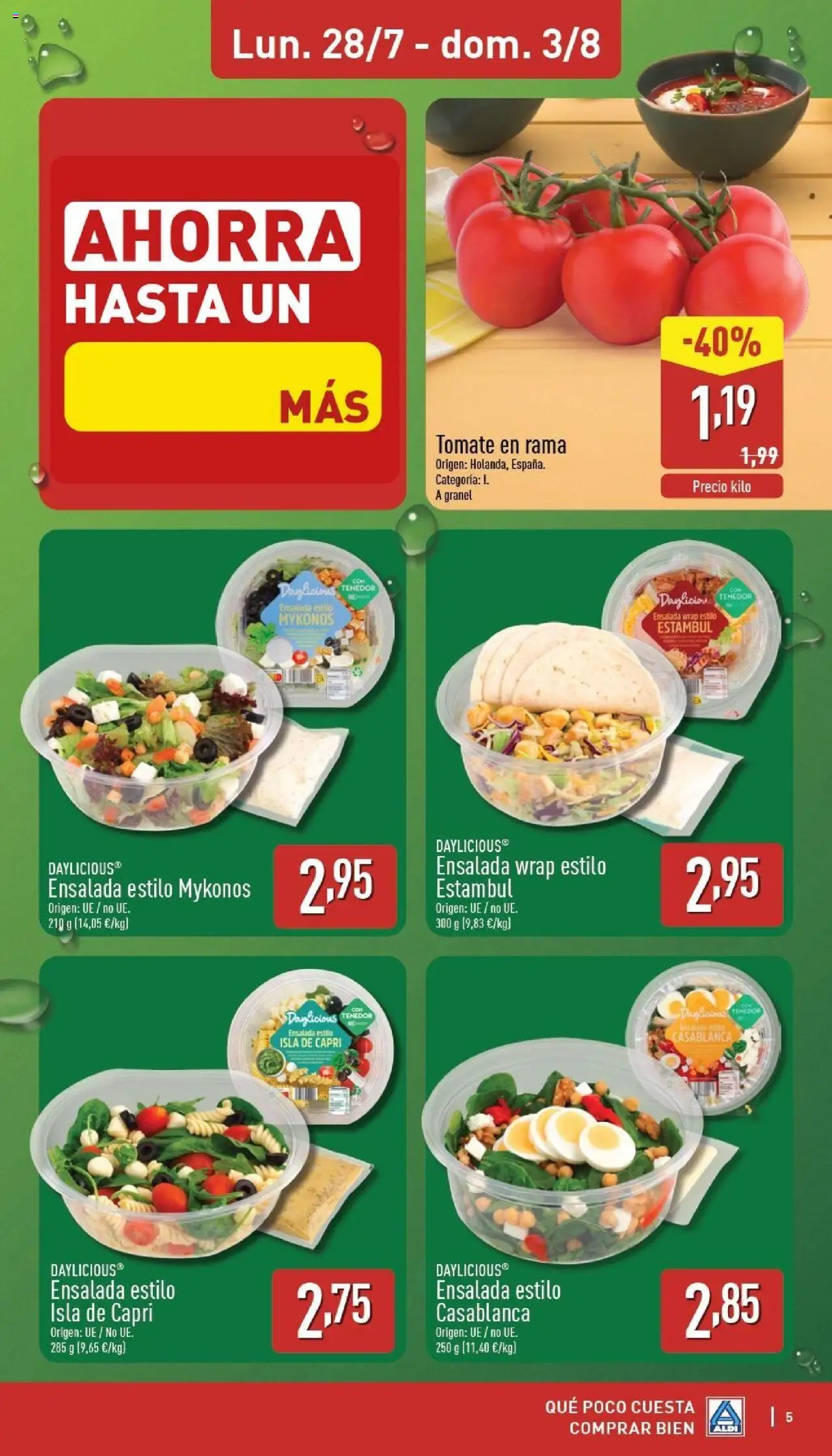 Aldi folleto Península - Página de 5 - Válido desde 28/07/2025