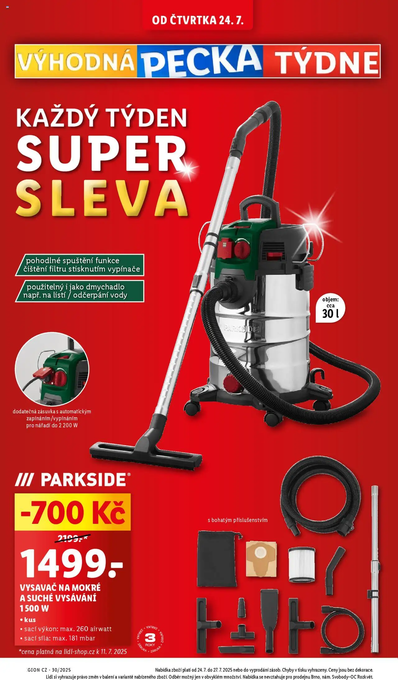 Lidl leták - strana 6- platný od 24.07.2025