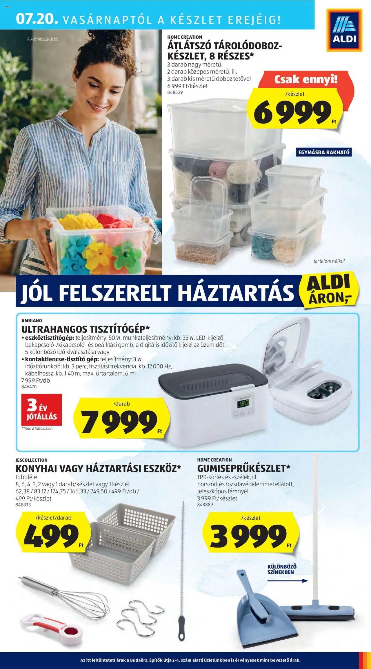 Aldi - Középső sor termékei - 13oldal - érvényes 2025.07.17.-tól
