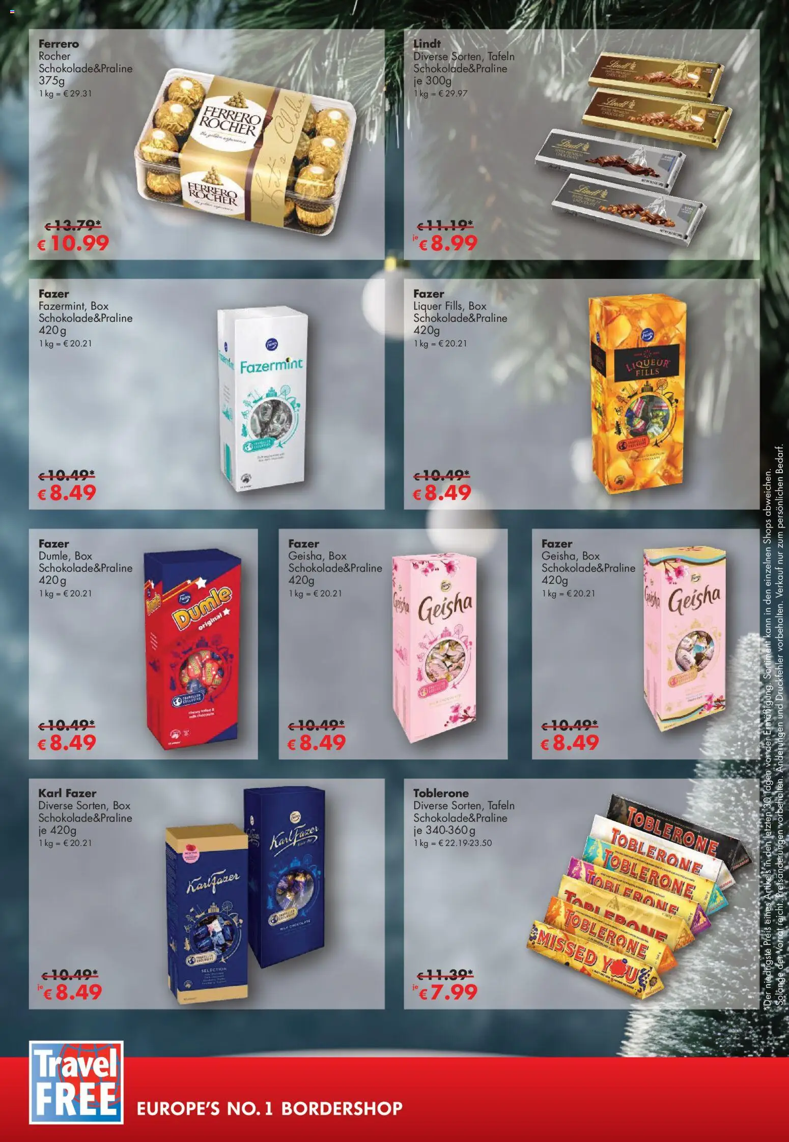 Travel Free Angebote - Seite 3 - gültig ab 01.12.2025