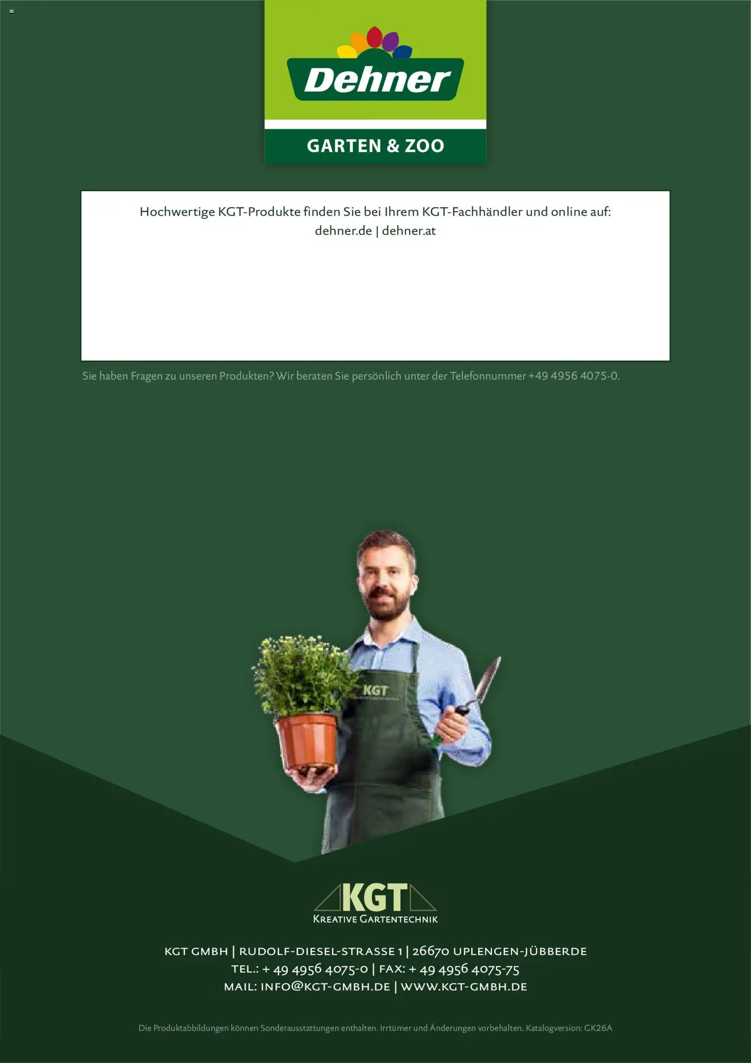 Dehner KGT – Kreative Gartentechnik - Seite 76 - gültig ab 01.01.2026