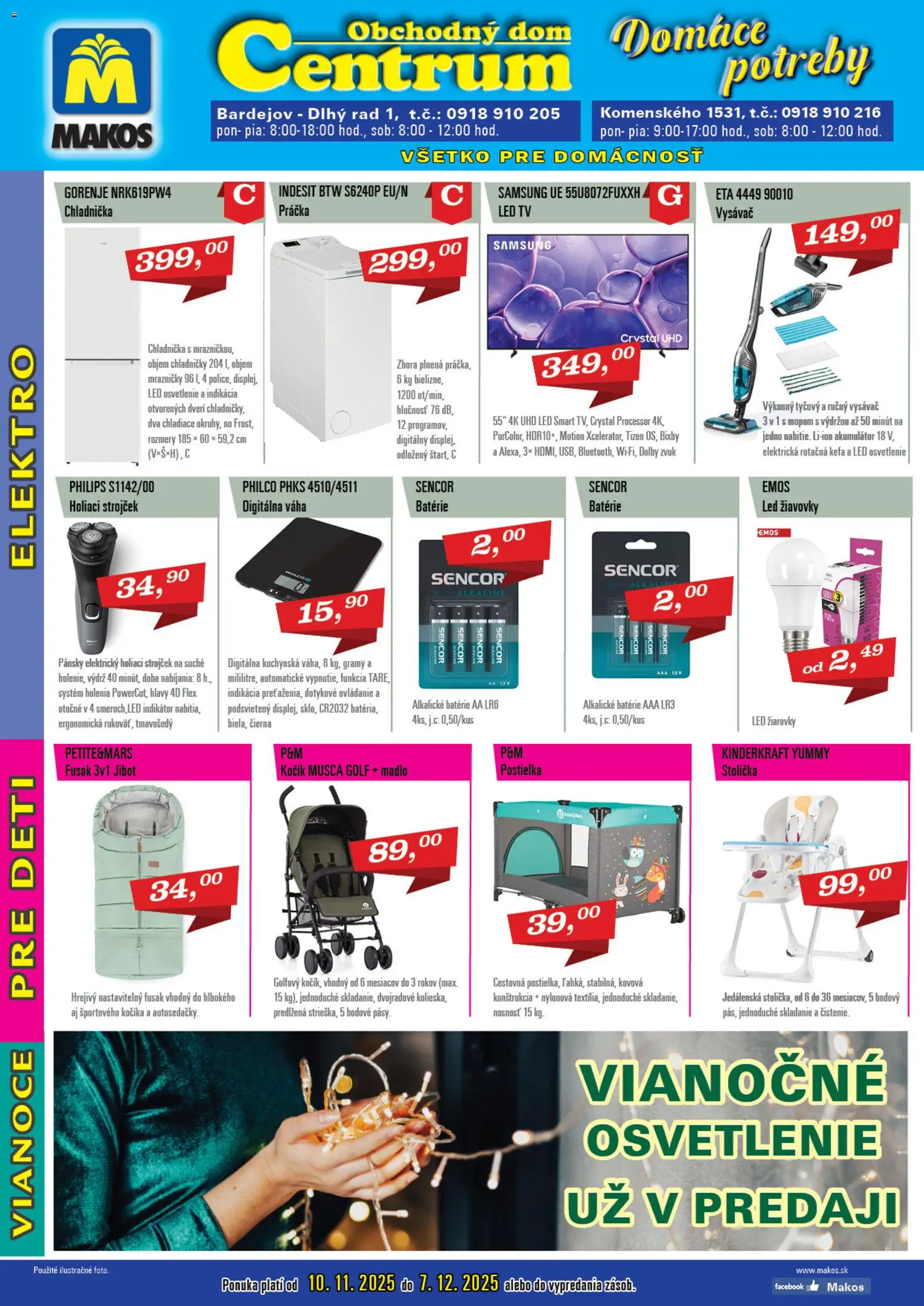 Makos domáce potreby - strana 1- platný od 10.11.2025