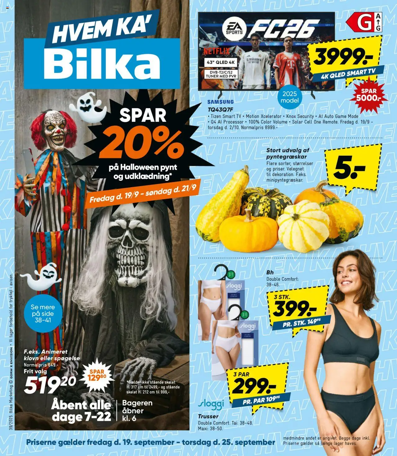 Bilka - Nonfood - side 1- gyldig fra 19/09/2025
