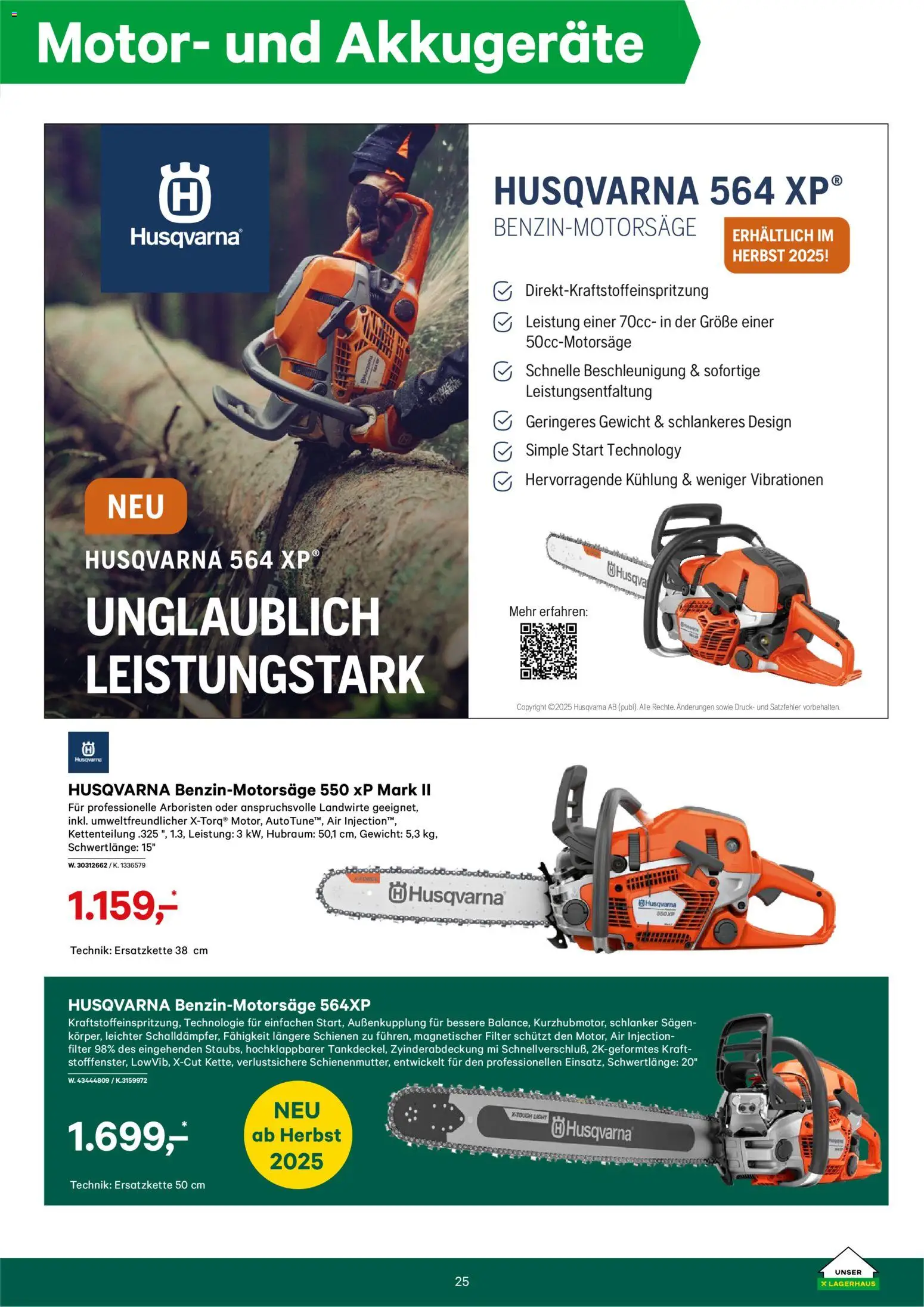 Lagerhaus Forstkatalog - page 25- valid from 01.01.2025